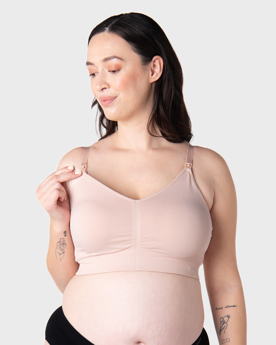 Hotmilk My Necessity 2.0 Flexfit Busty Nursing Bra Frappe