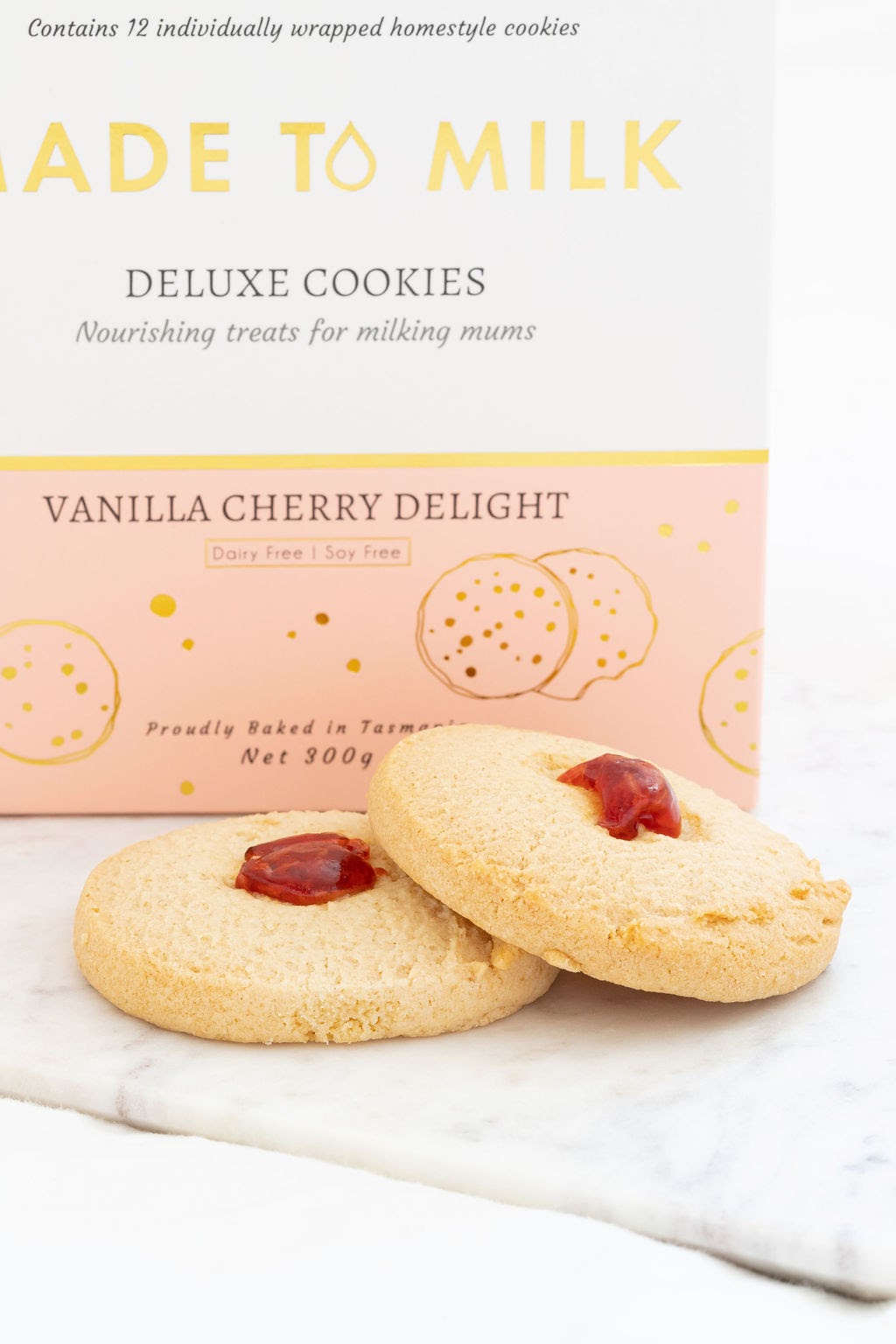 Made To Milk - Vanilla Cherry Delight Cookie