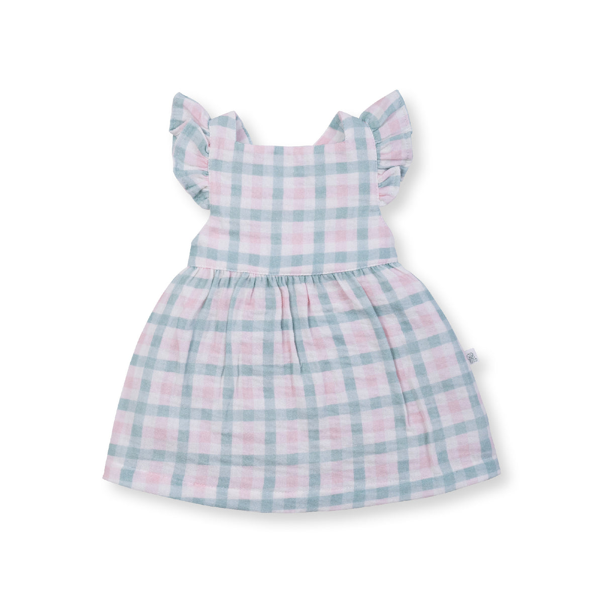 Tiny Twig Angel Dress Sugar Checks