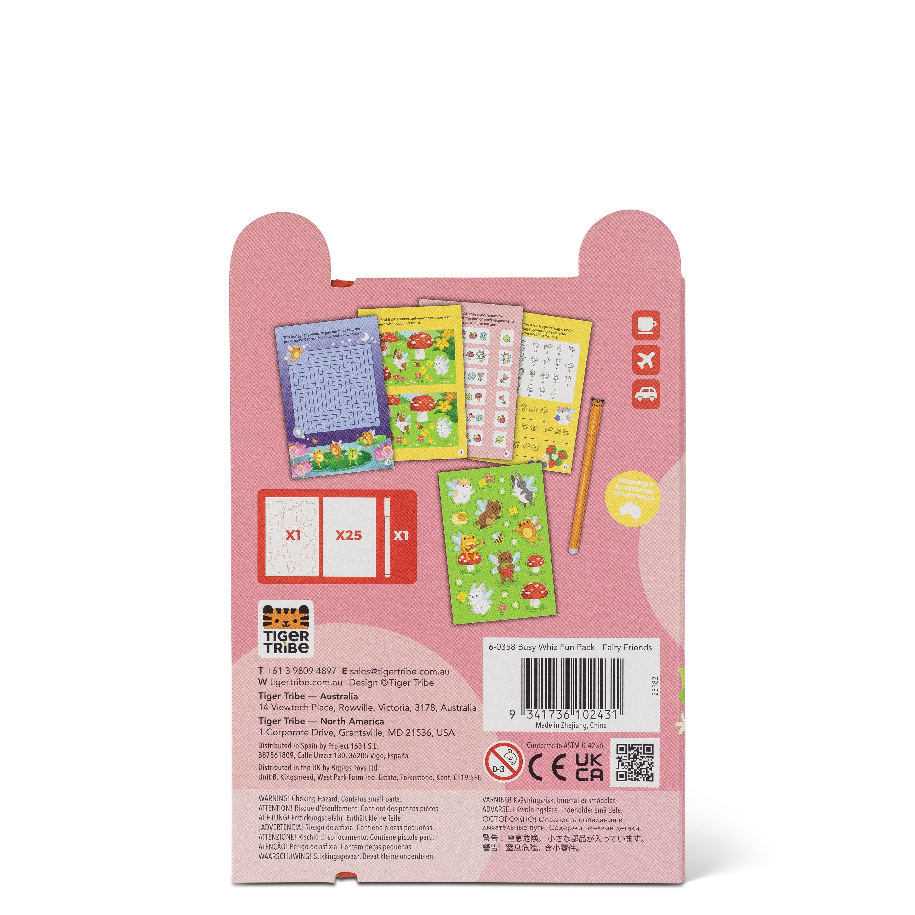 Tribe Busy Whiz Fun Pack Fairy Friends