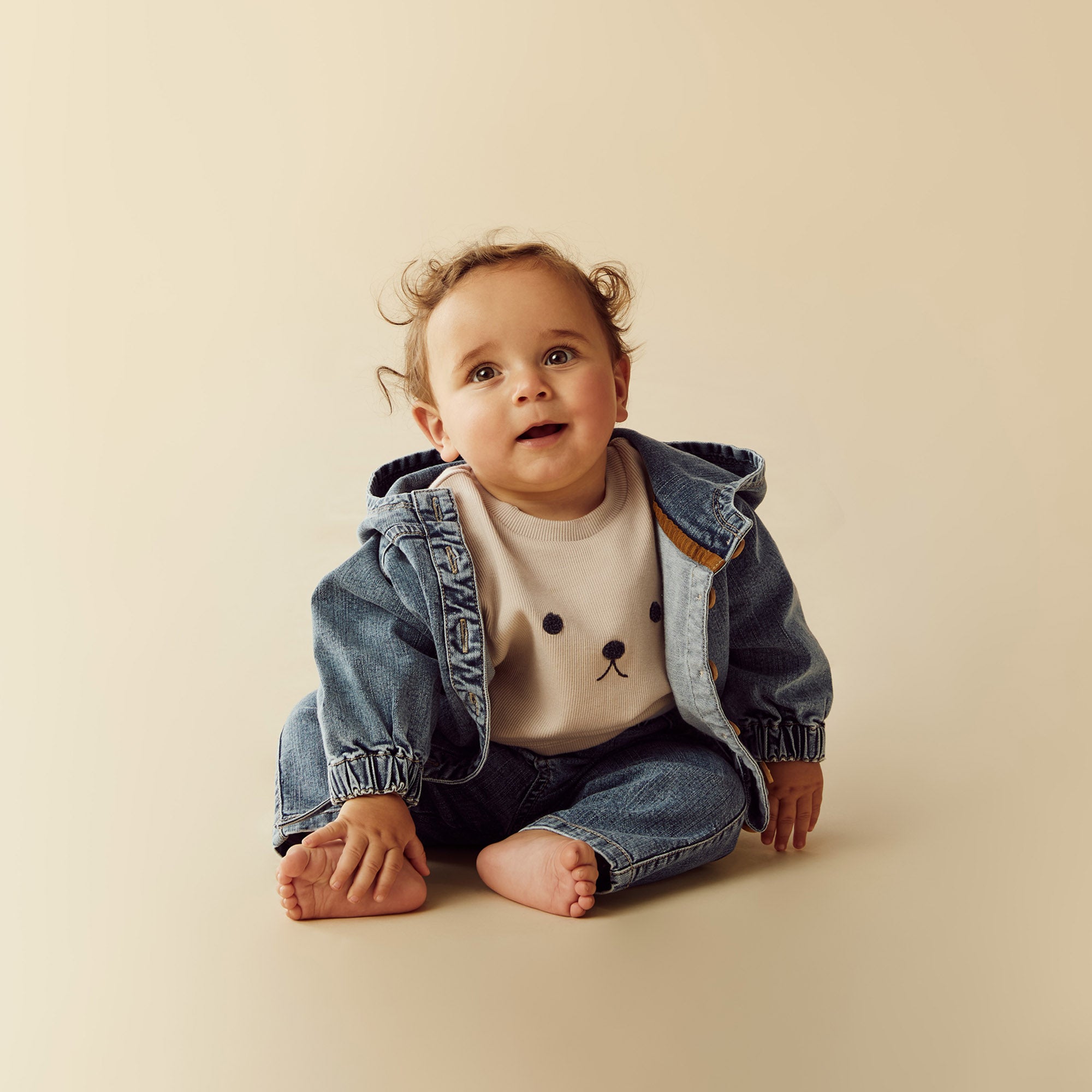 Wilson & Frenchy Organic Cotton Denim Jacket