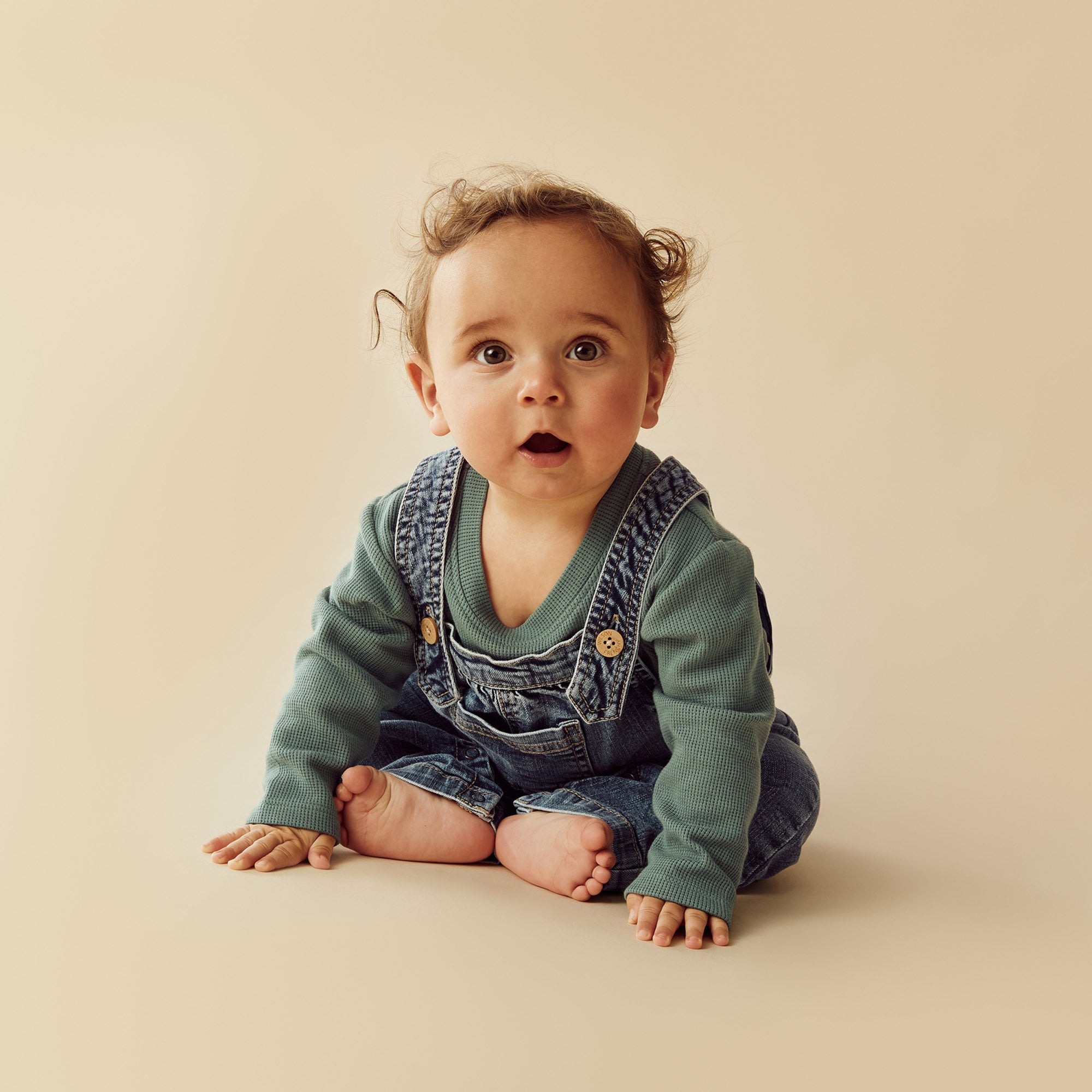 Wilson & Frenchy Organic Cotton Denim Overall