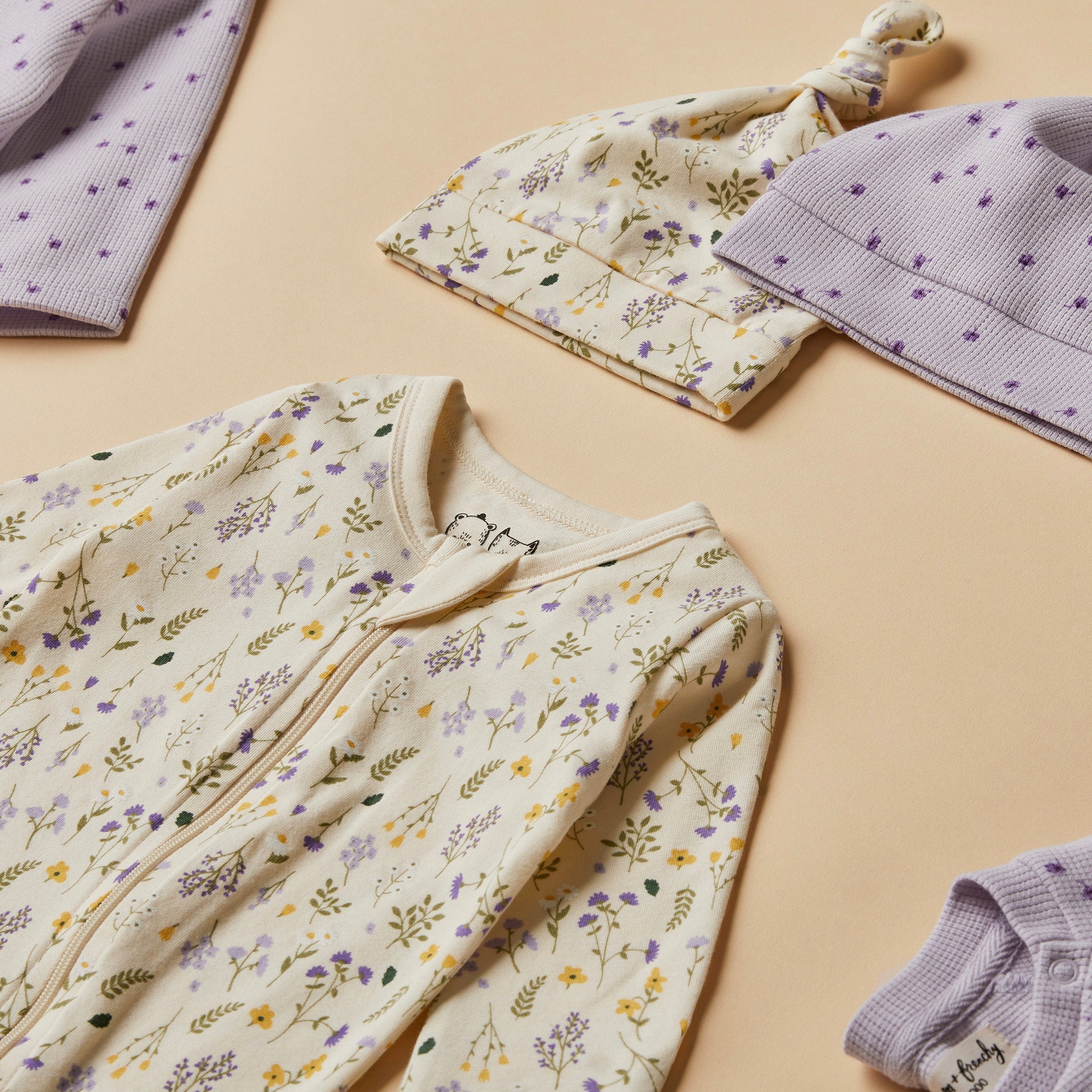 Wilson & Frenchy Organic Cotton Knot Hat - Bella Floral