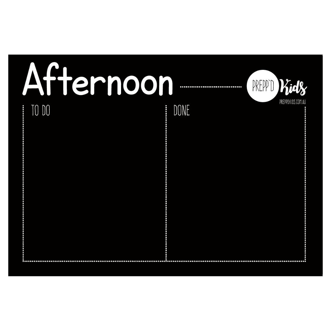 Prepp'd Kids Before & After School Routine (a4)