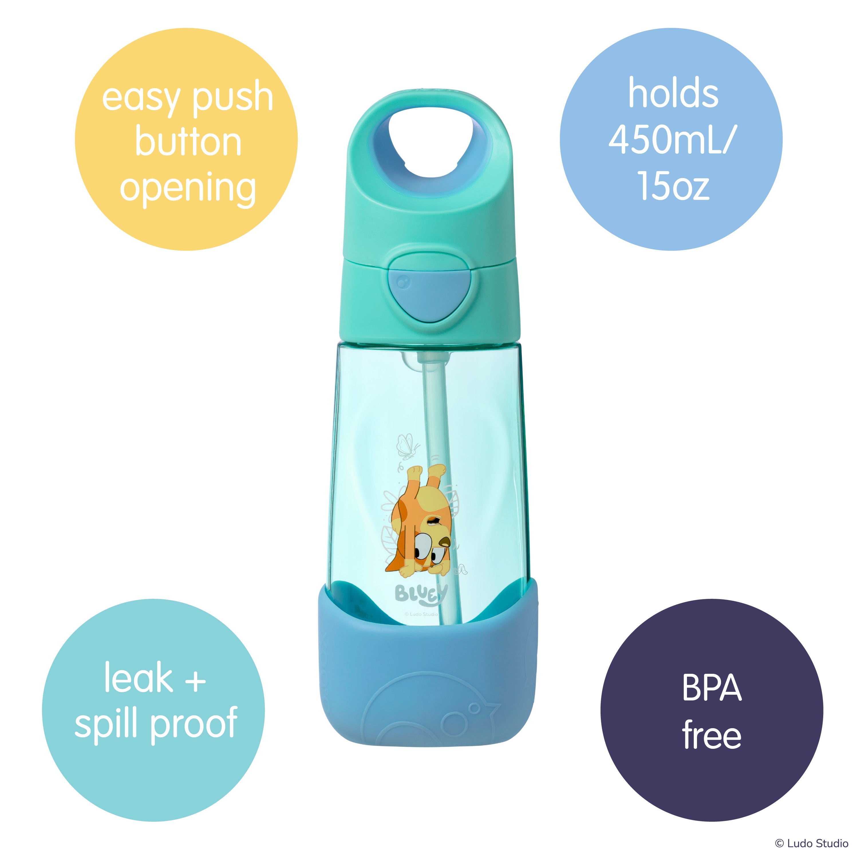 b.box Bingo Playtime 450ml Tritan Drink Bottle