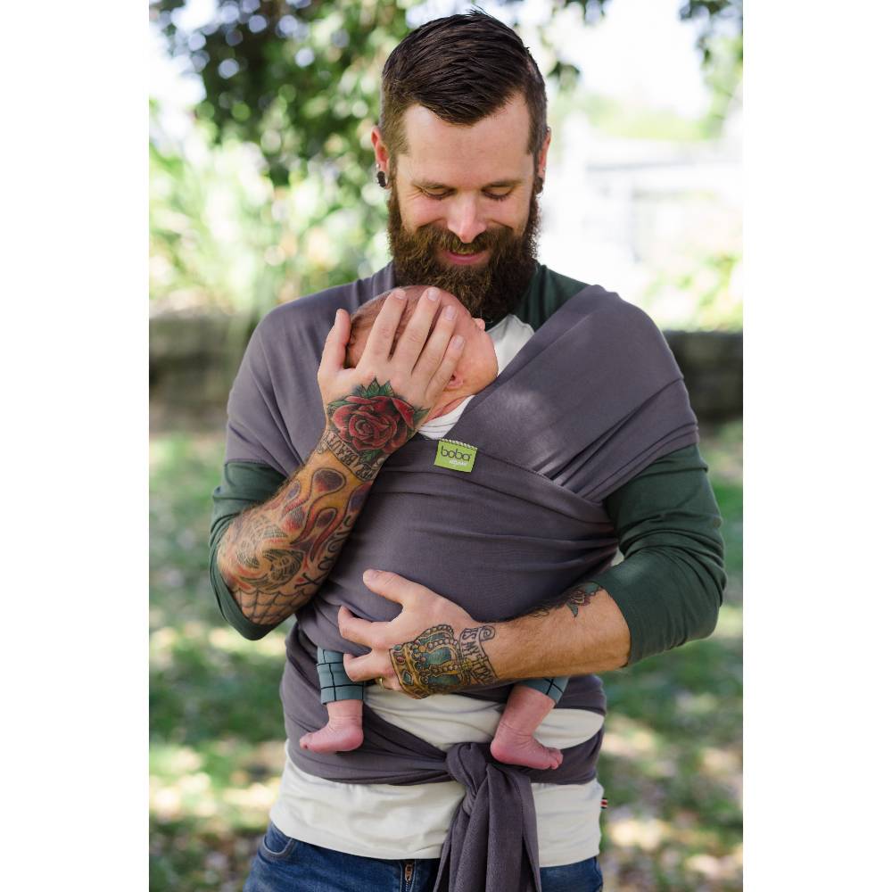 Boba Wrap Organic - Dark Grey