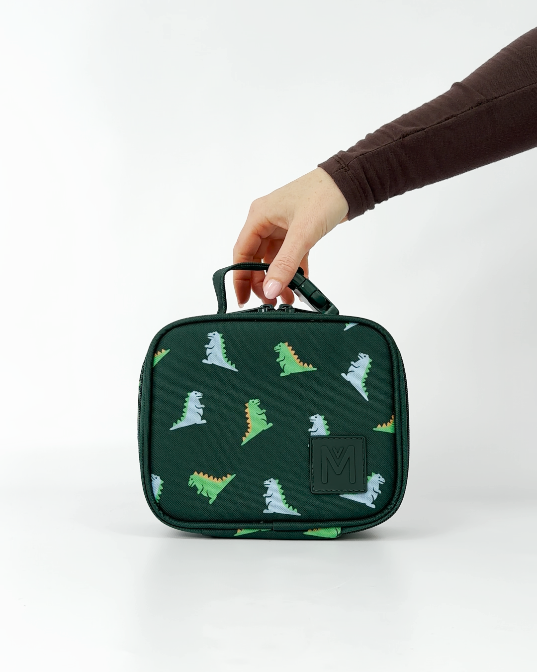 Montiico Mini Insulated Lunchbag with Clip Dinosaur