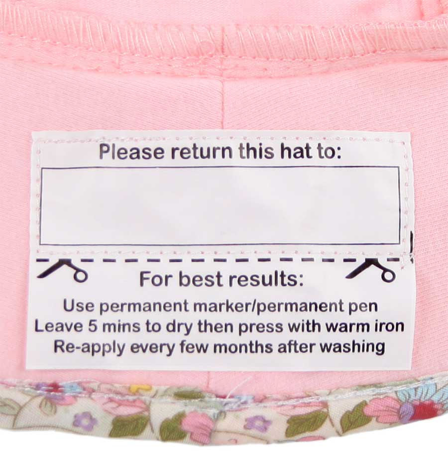 Bedhead Baby Bucket Hat - Paisley Trim Kitty