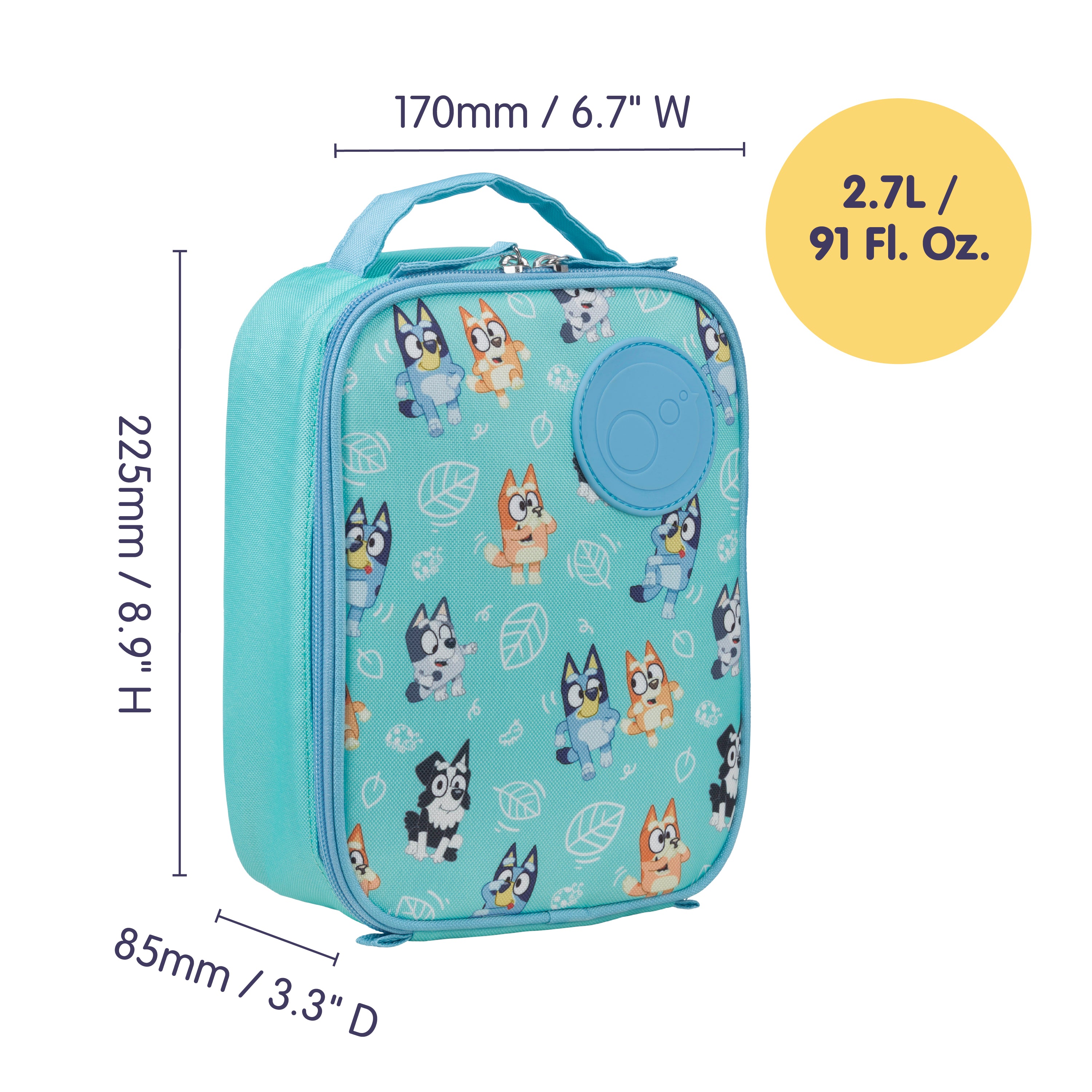b.box Bluey Playtime Insulated Mini Lunchbag