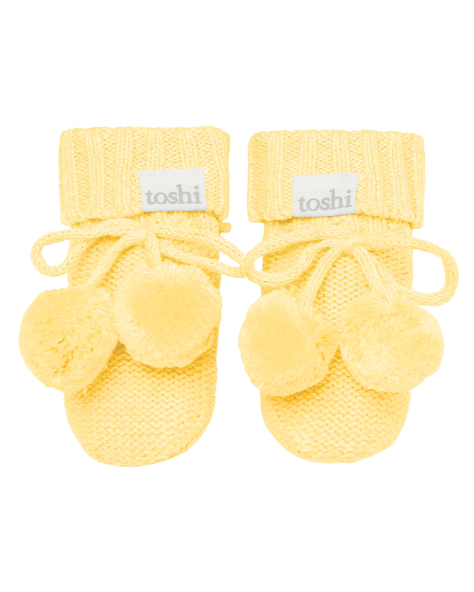Toshi Organic Marley Booties - Banana