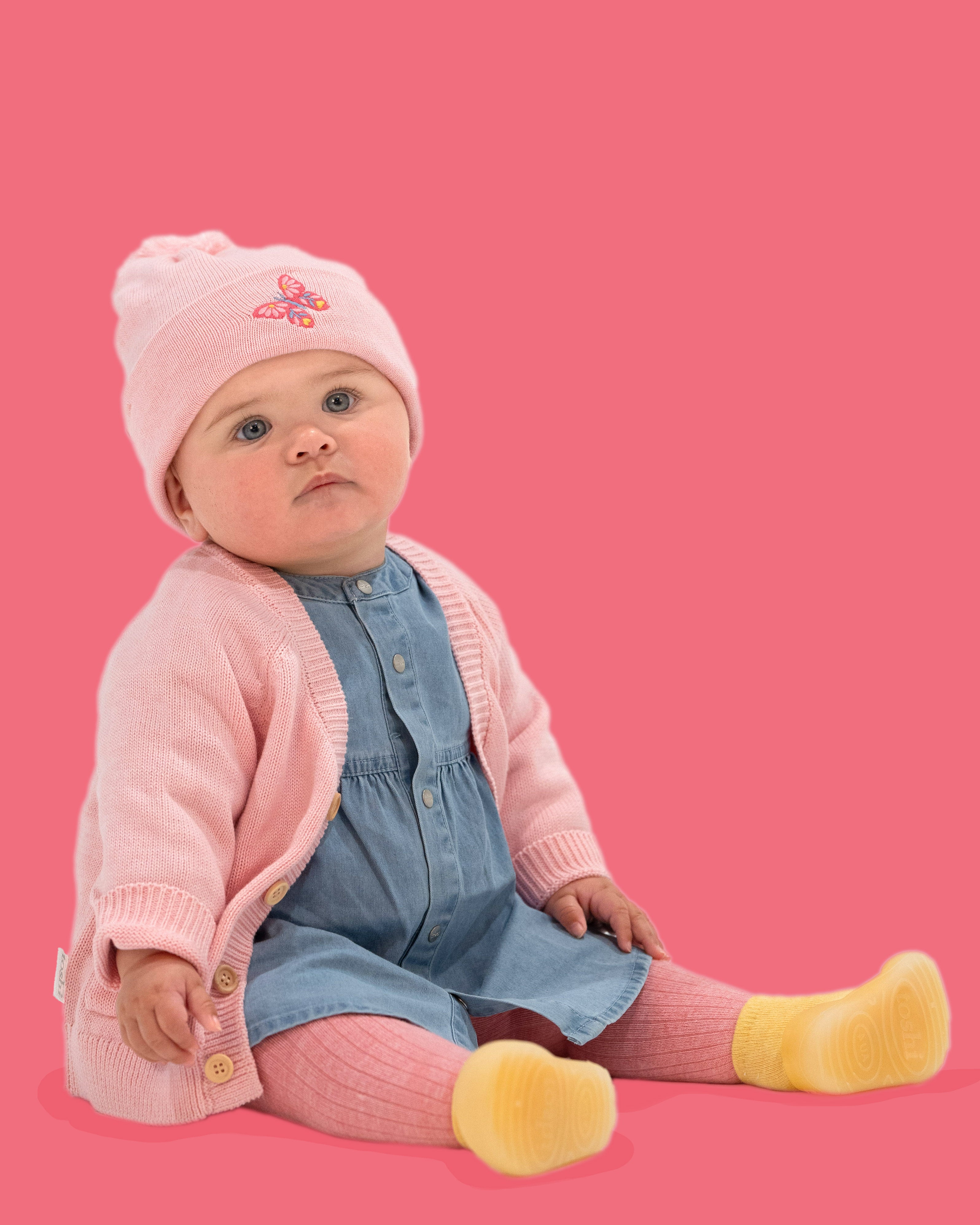 Toshi Organic Cardigan Remy/pearl