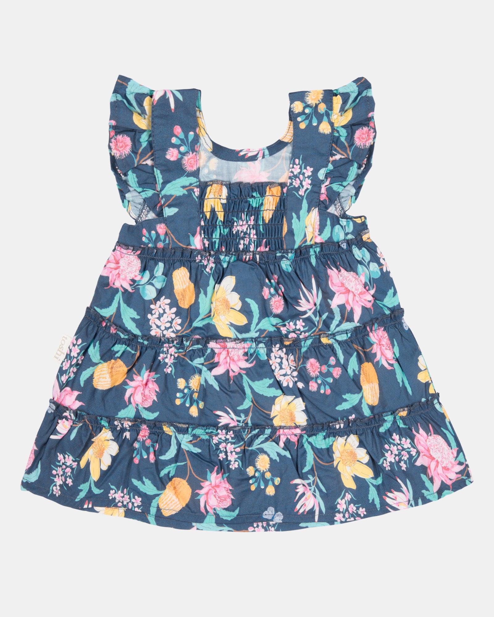 Toshi Baby Dress Matilda - Waratah Midnight