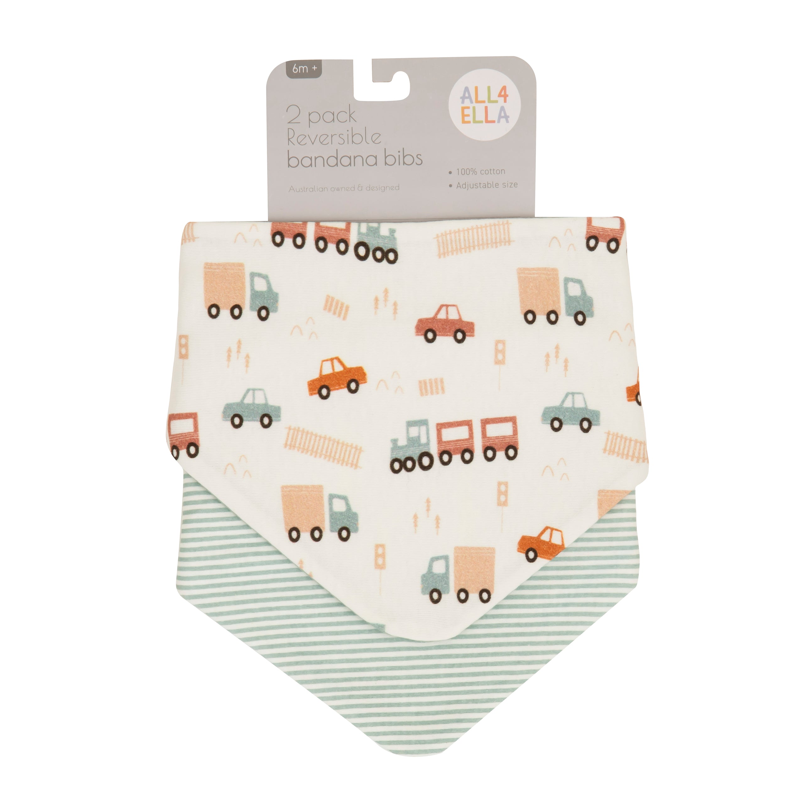 All4ella Bandana Bibs 2pk