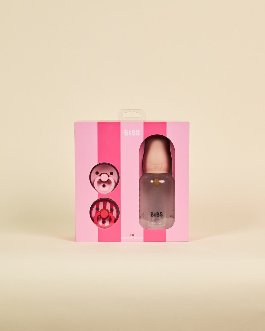 Bibs Gift Set Baby Sprinkle Blush