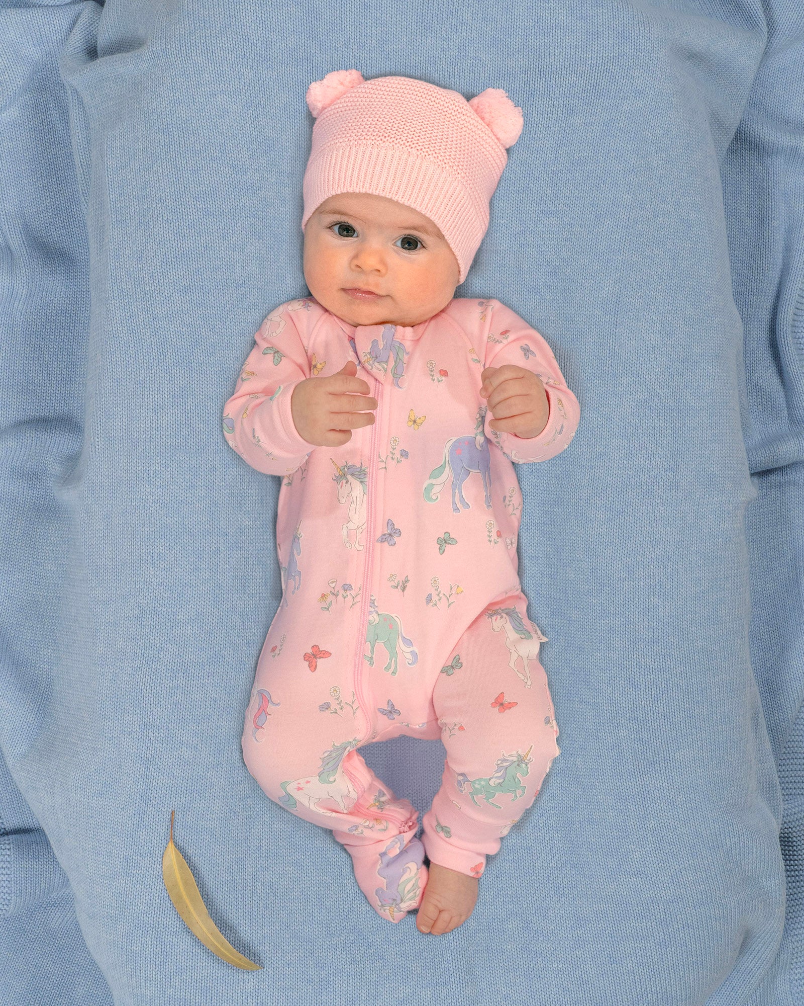 Toshi Long Sleeve Onesie Unicorn