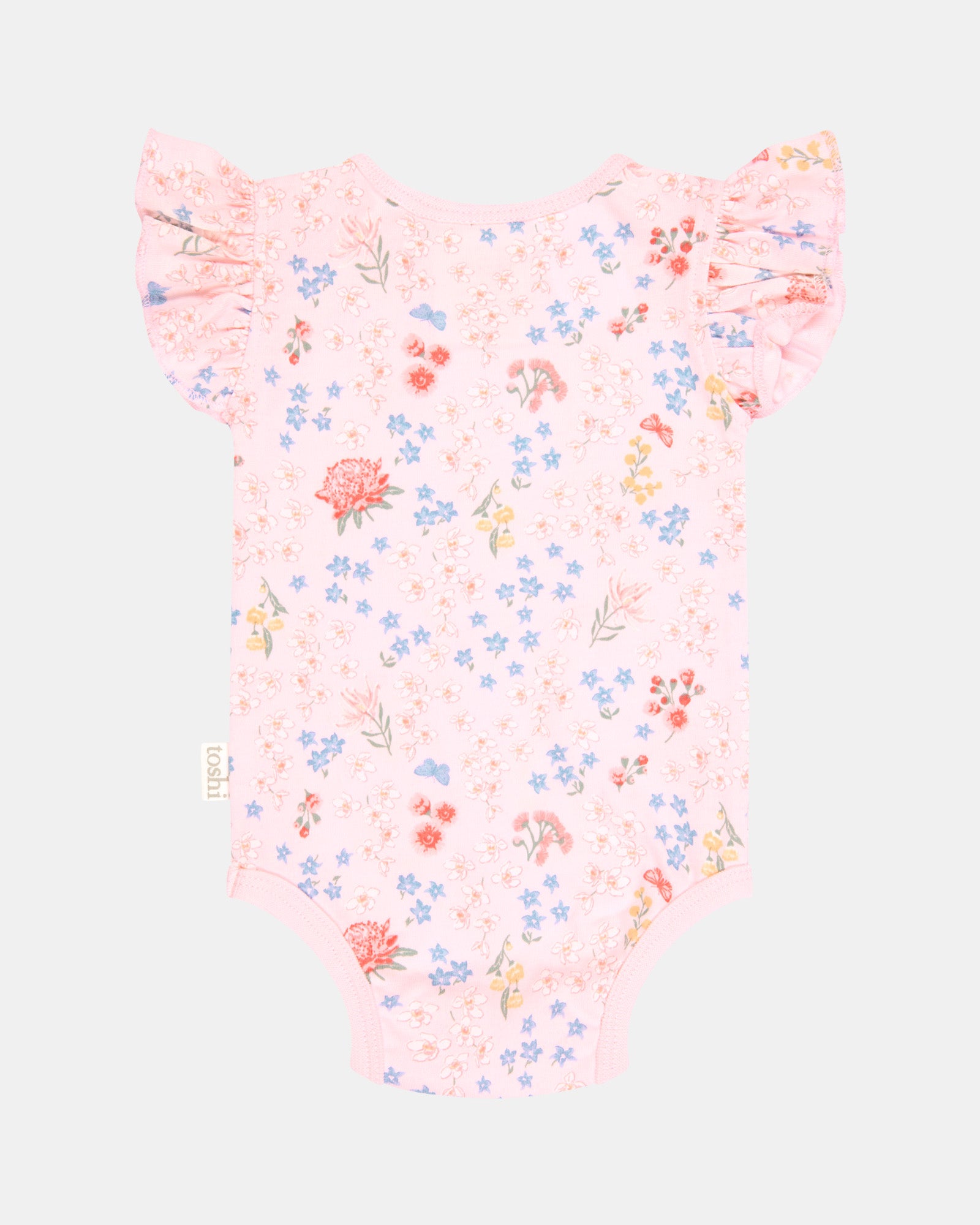 Toshi Onesie Short Sleeve Matilda - Acacia Blossom