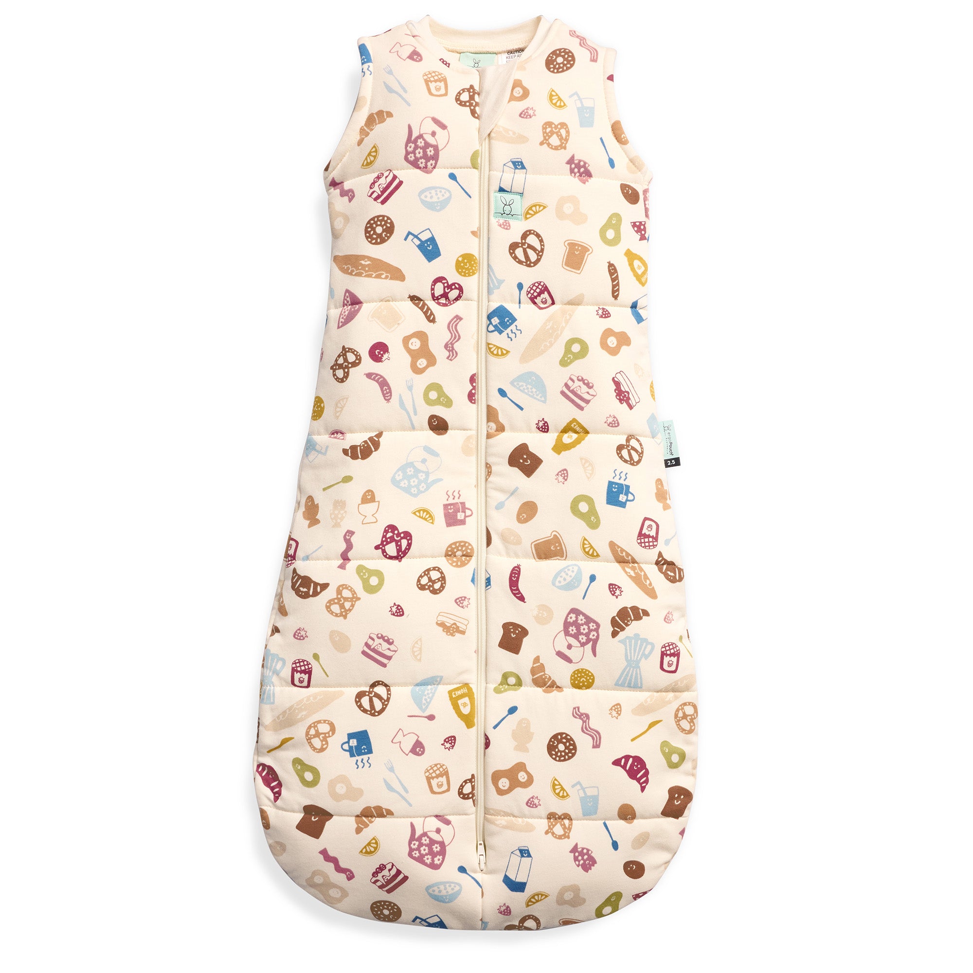 Ergopouch Jersey Sleeping Bag 2.5 Tog Bon Appetit