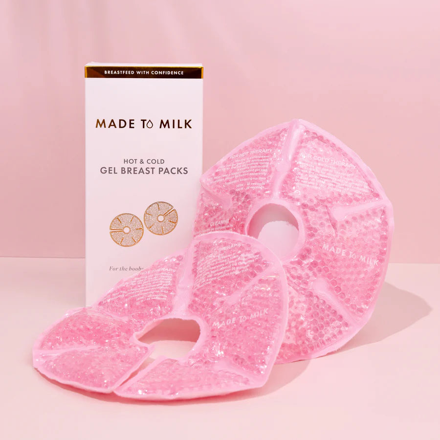 Made to Milk Hot Cold Gel Breast Pack 2pk