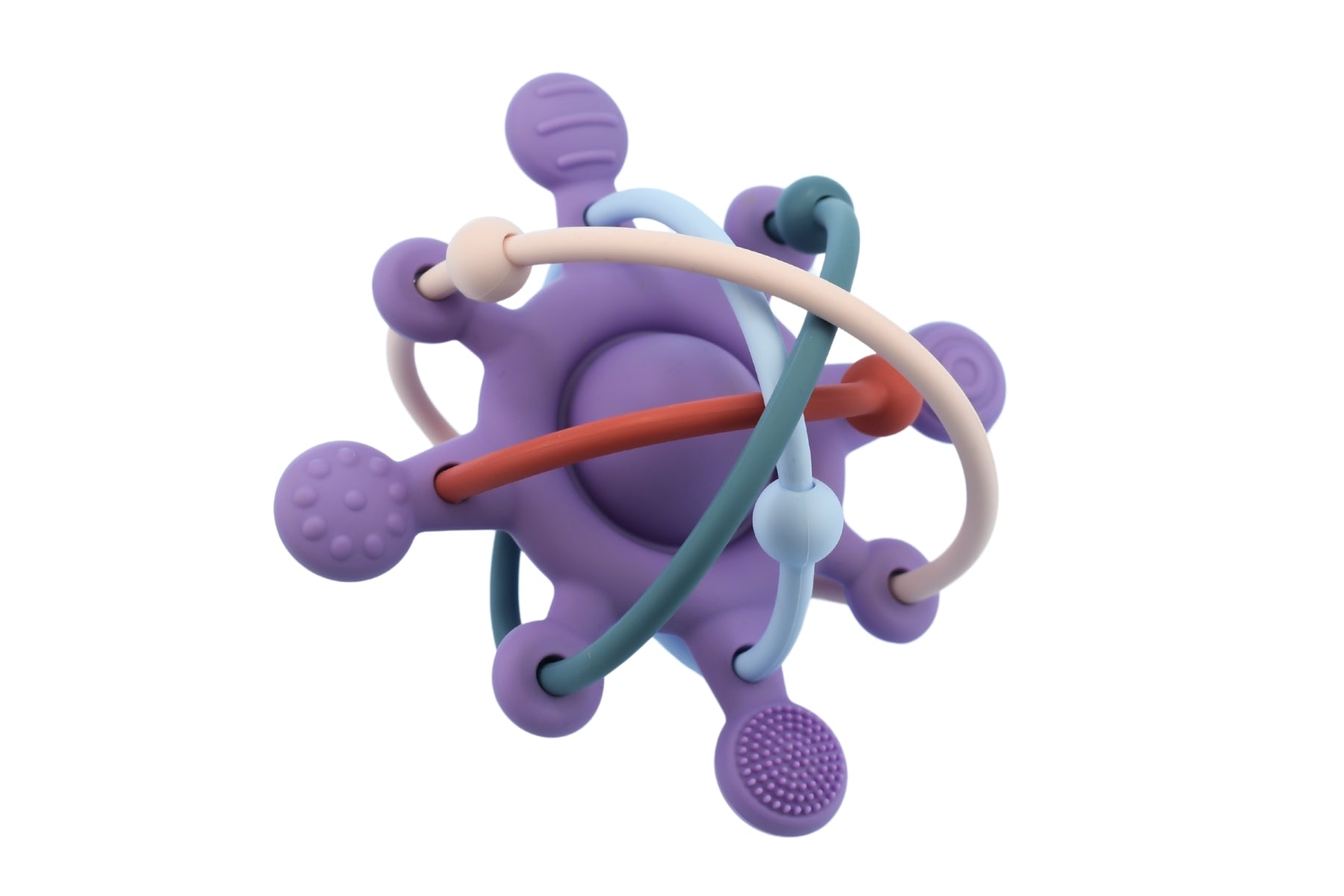 Silicone Sensory Space Rattle