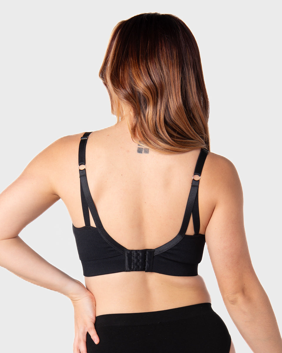 Hotmilk My Necessity 2.0 Flexfit Busty Nursing Bra Black