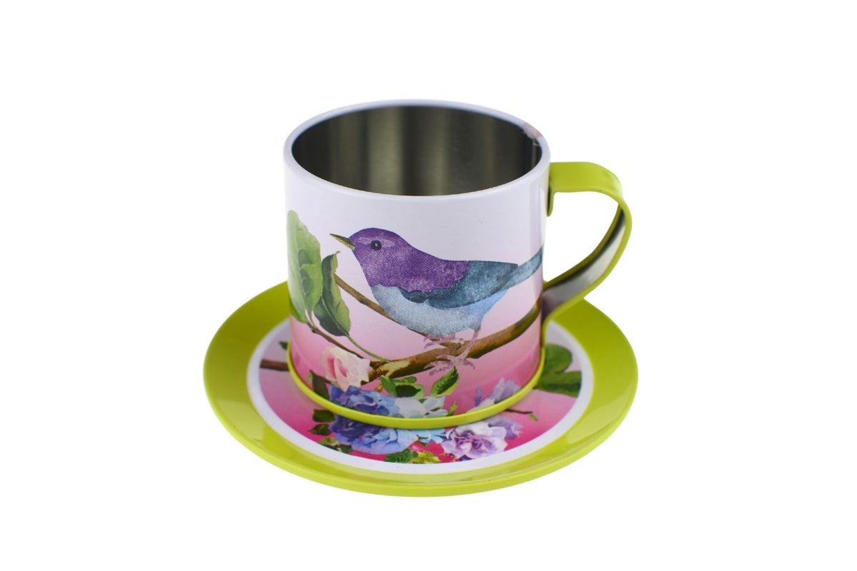 Kaper Kidz Tin Tea Set - 13 Pcs Birds