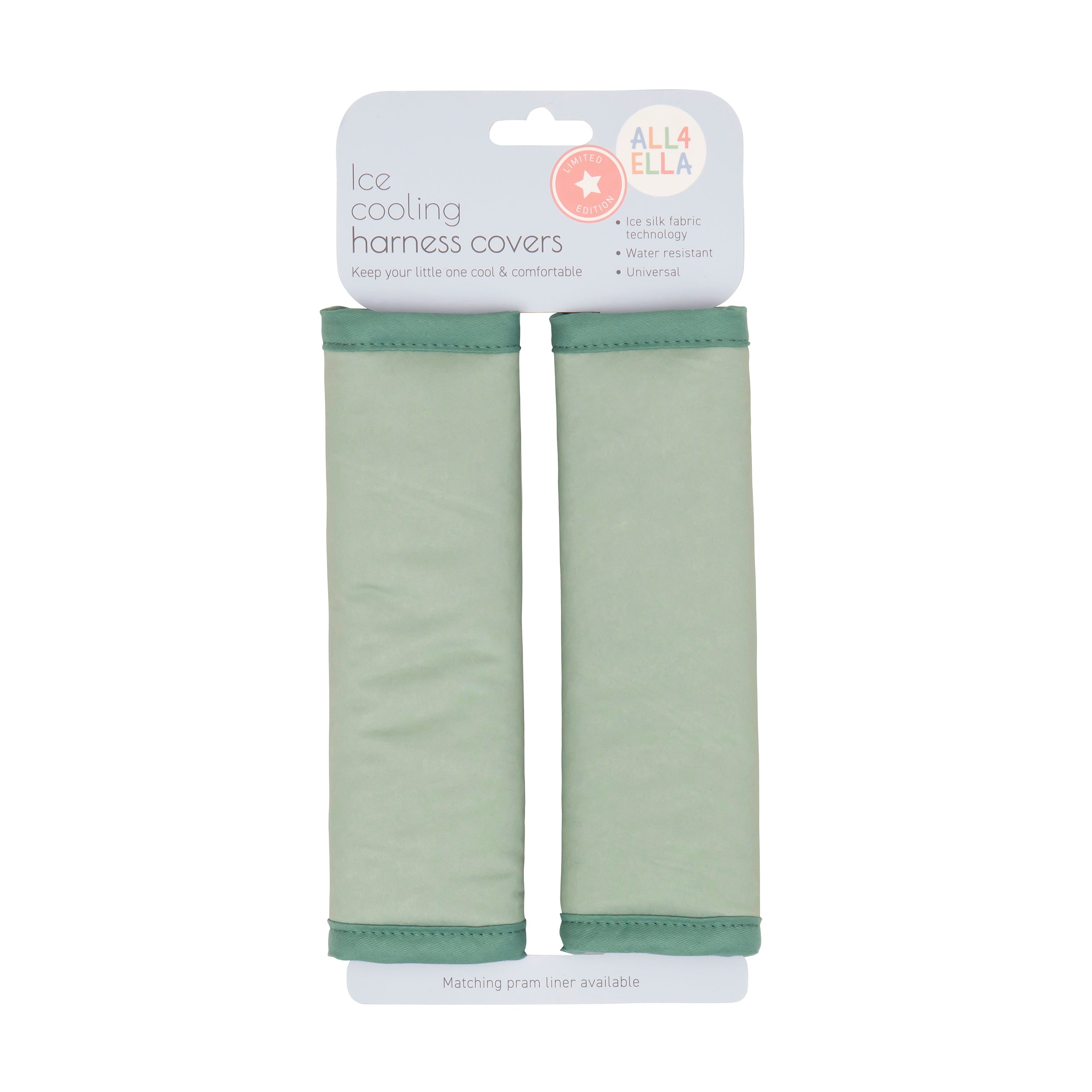 All4ella Pram Harness Cover - Ice Cooling Tech
