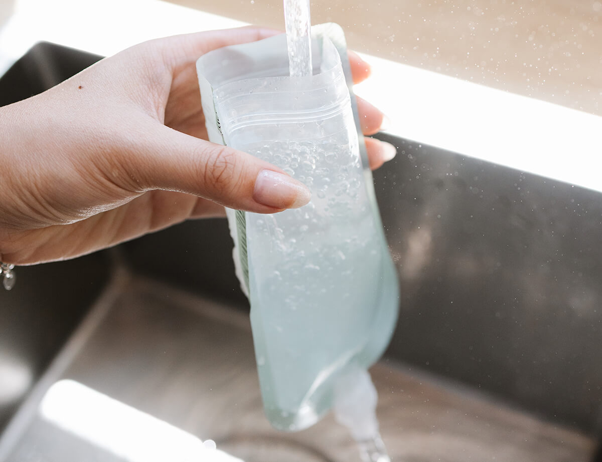 Cherub Baby On The Go Reusable Food Pouches - Animal