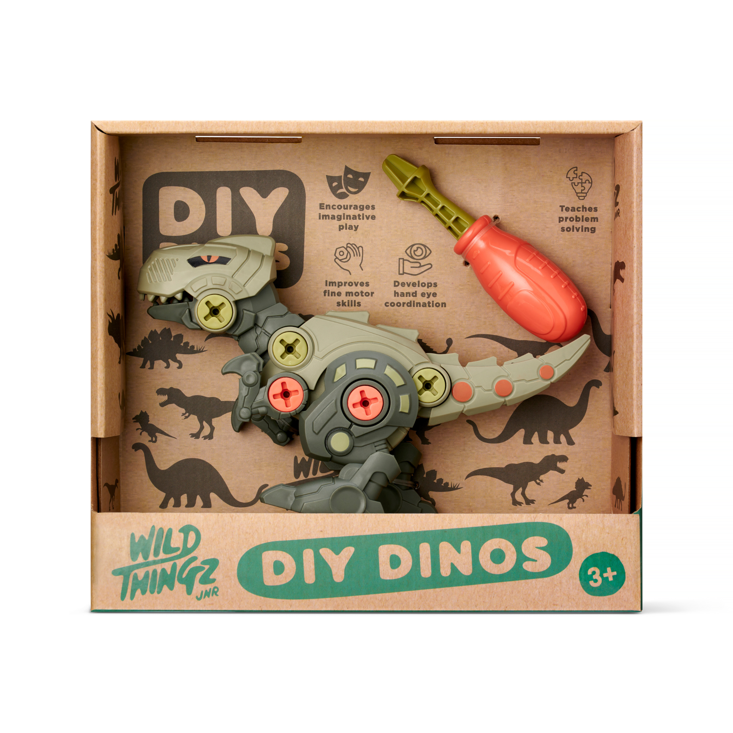 Johnco Wild Thingz DIY Dino T Rex