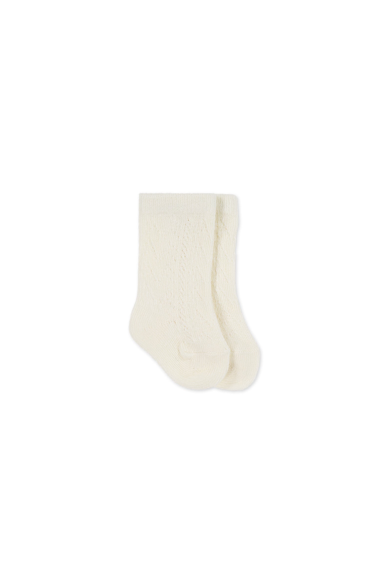 Jamie Kay Cable Weave Knee High Sock - Plaster