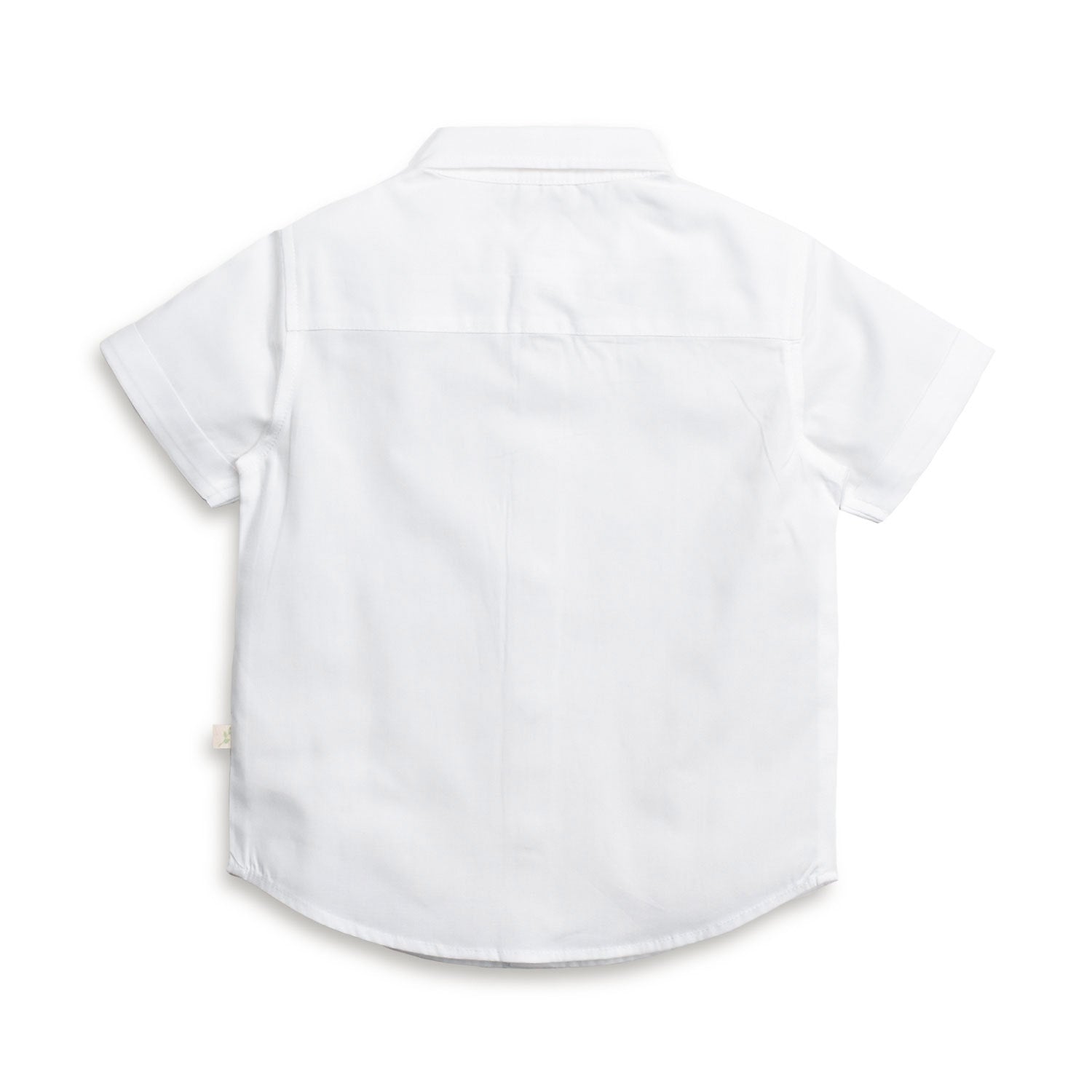 Tiny Twig Cambric Shirt - White Voile