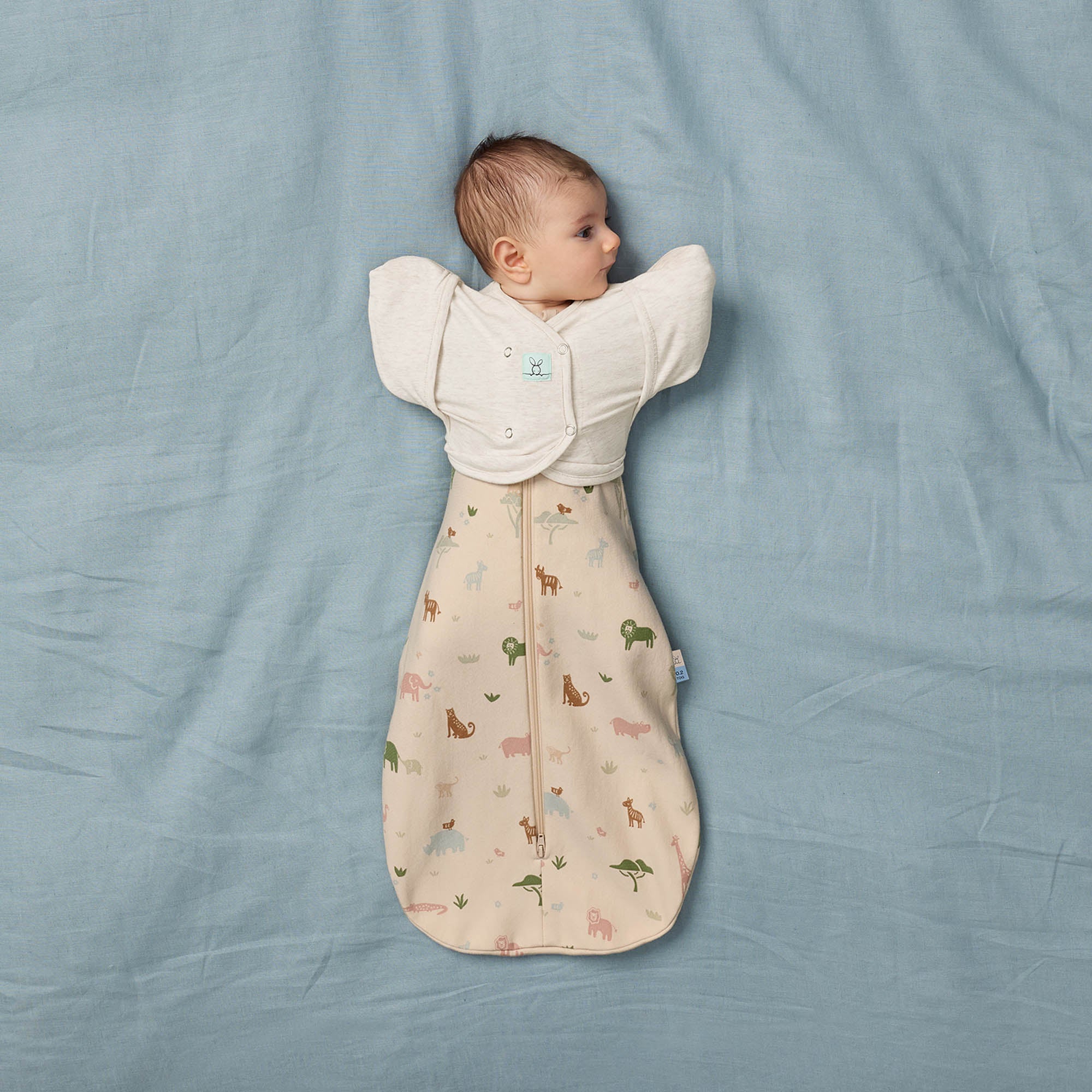 ergoPouch Cocoon Swaddle 0.2 tog - Savannah
