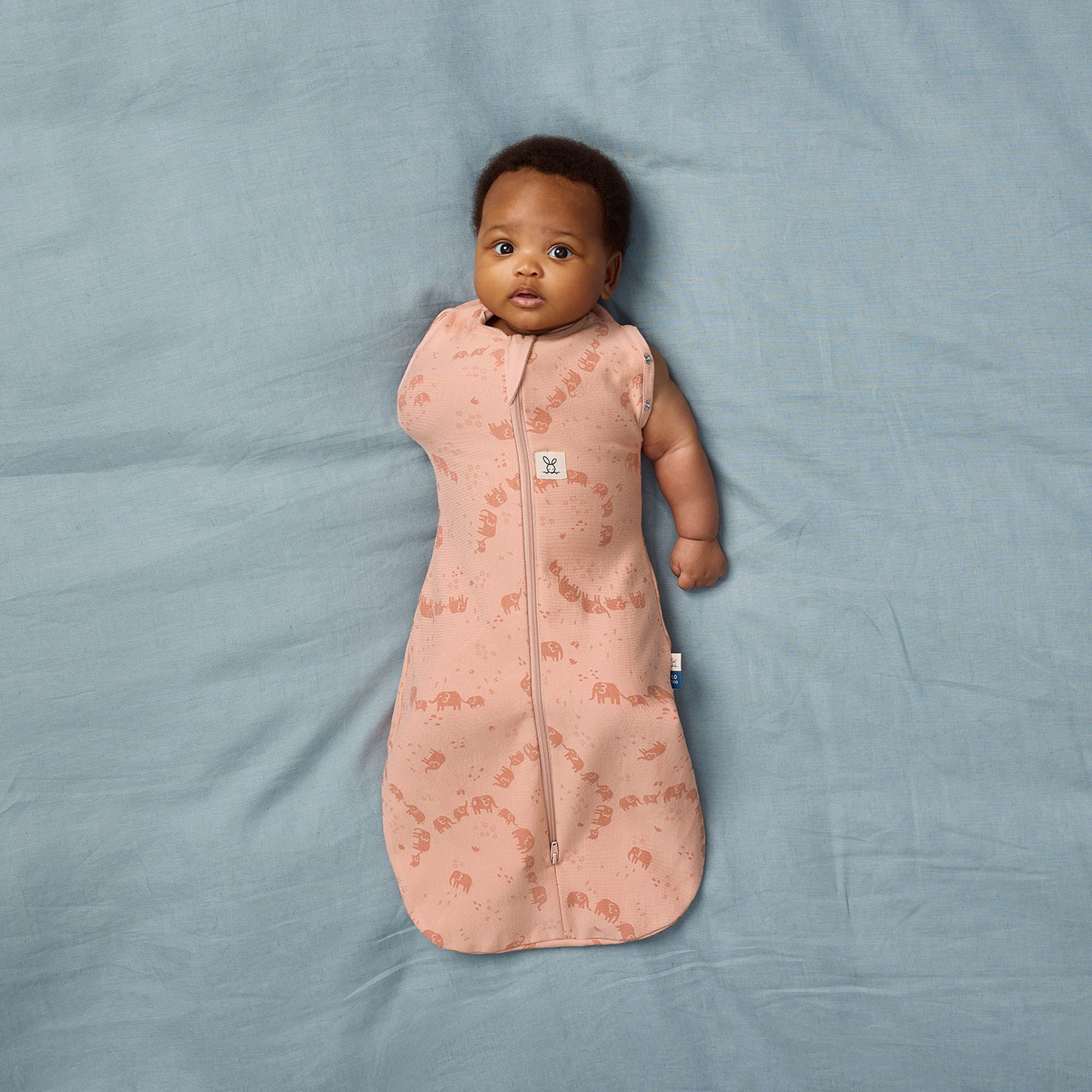 ergoPouch Cocoon Swaddle 1.0 tog - Elephant Parade