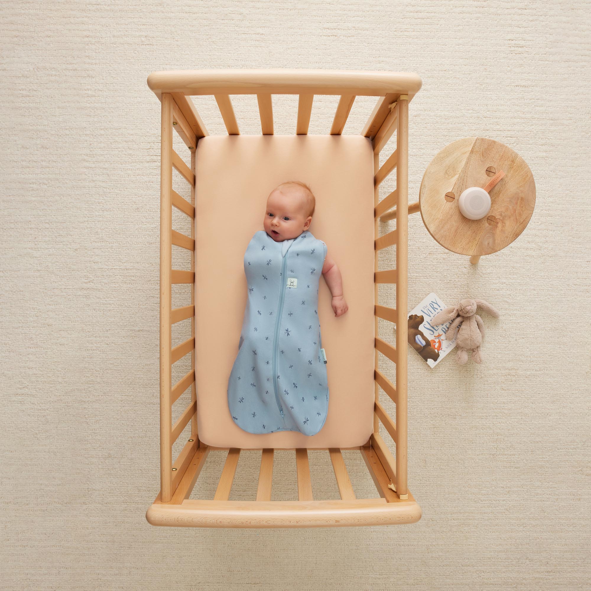 Ergopouch Cocoon Swaddle Bag 0.2 Tog Dragonflies