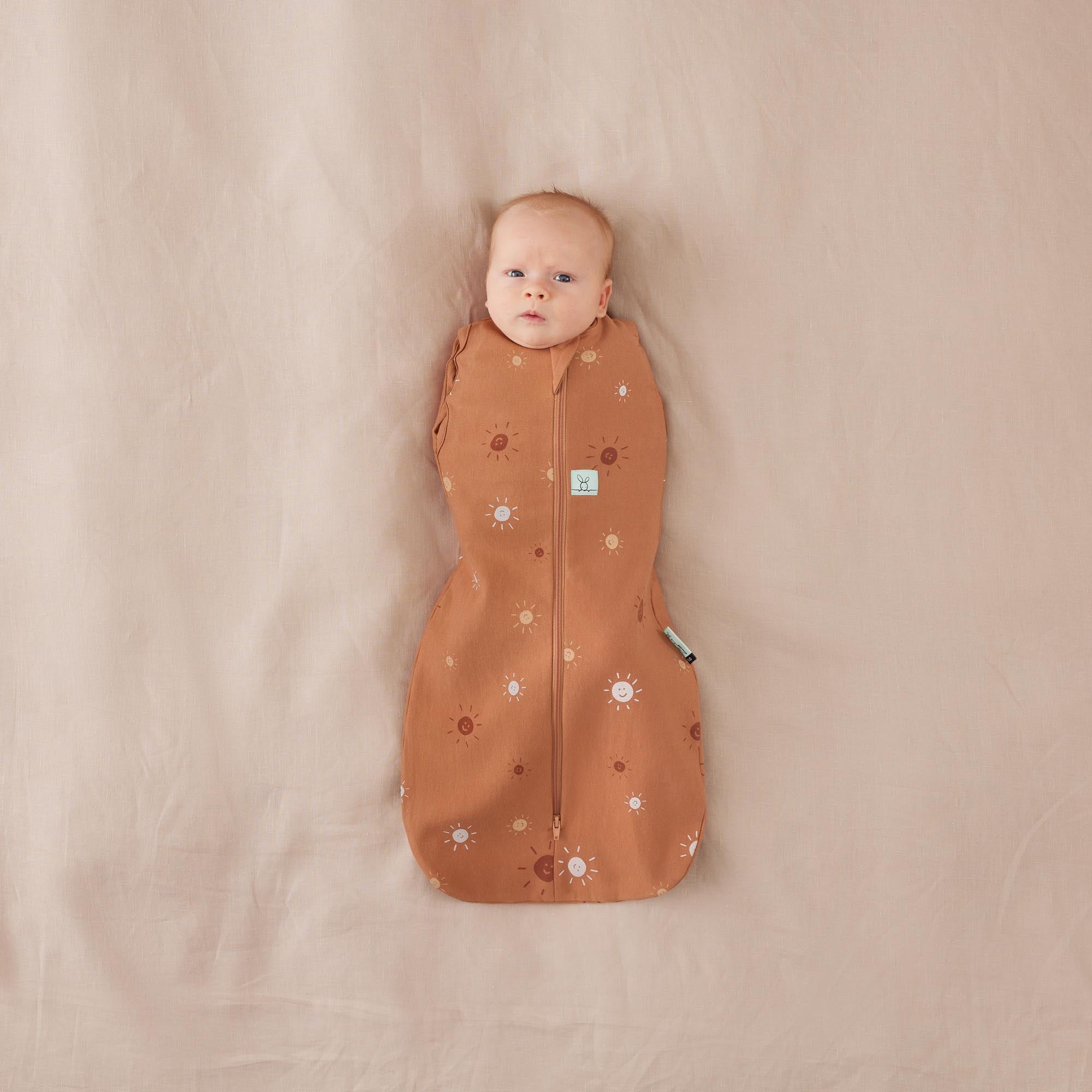 ergoPouch Cocoon Swaddle Bag 0.2 tog Sunny