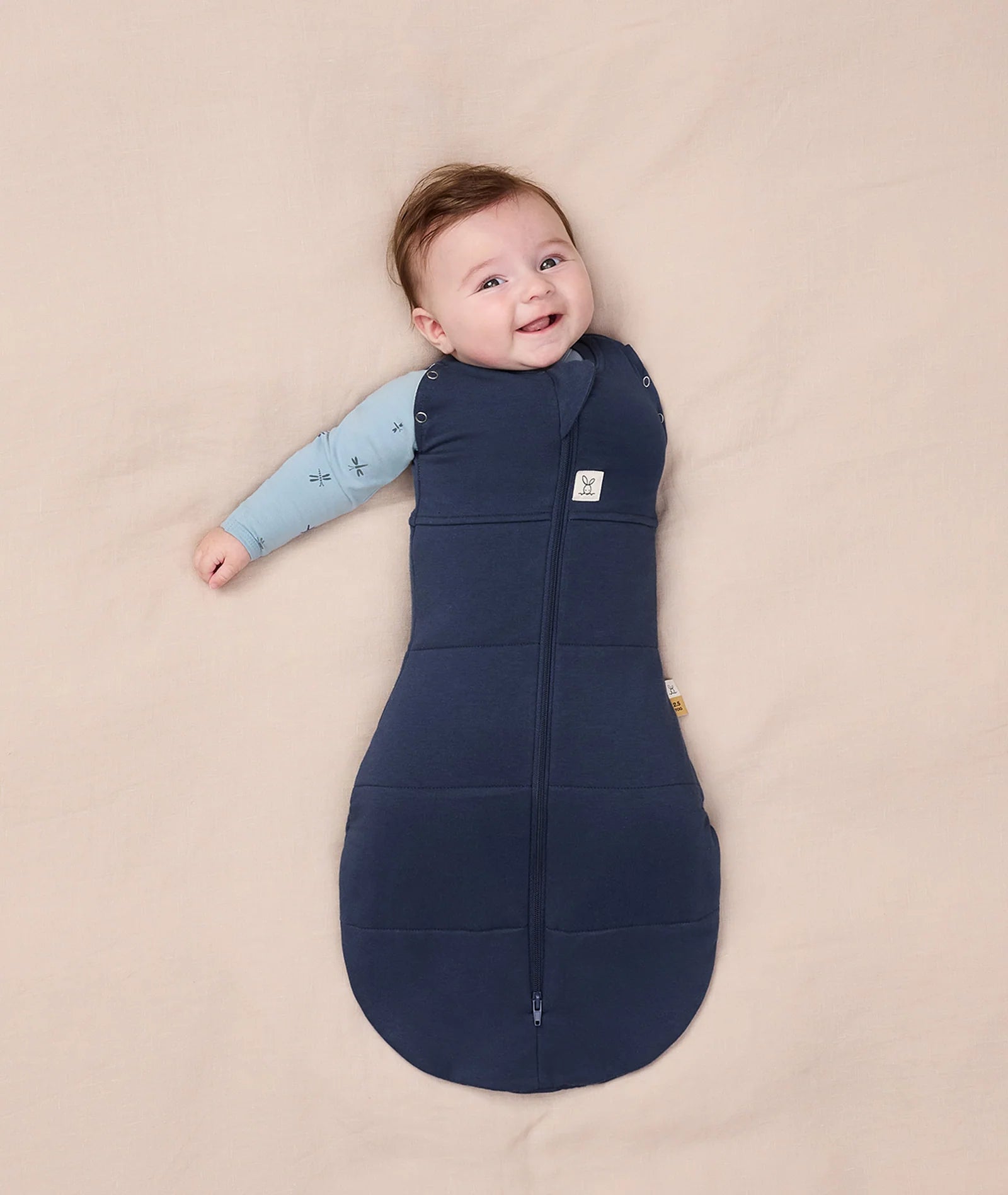 ergoPouch Cocoon Swaddle 2.5 tog Ink