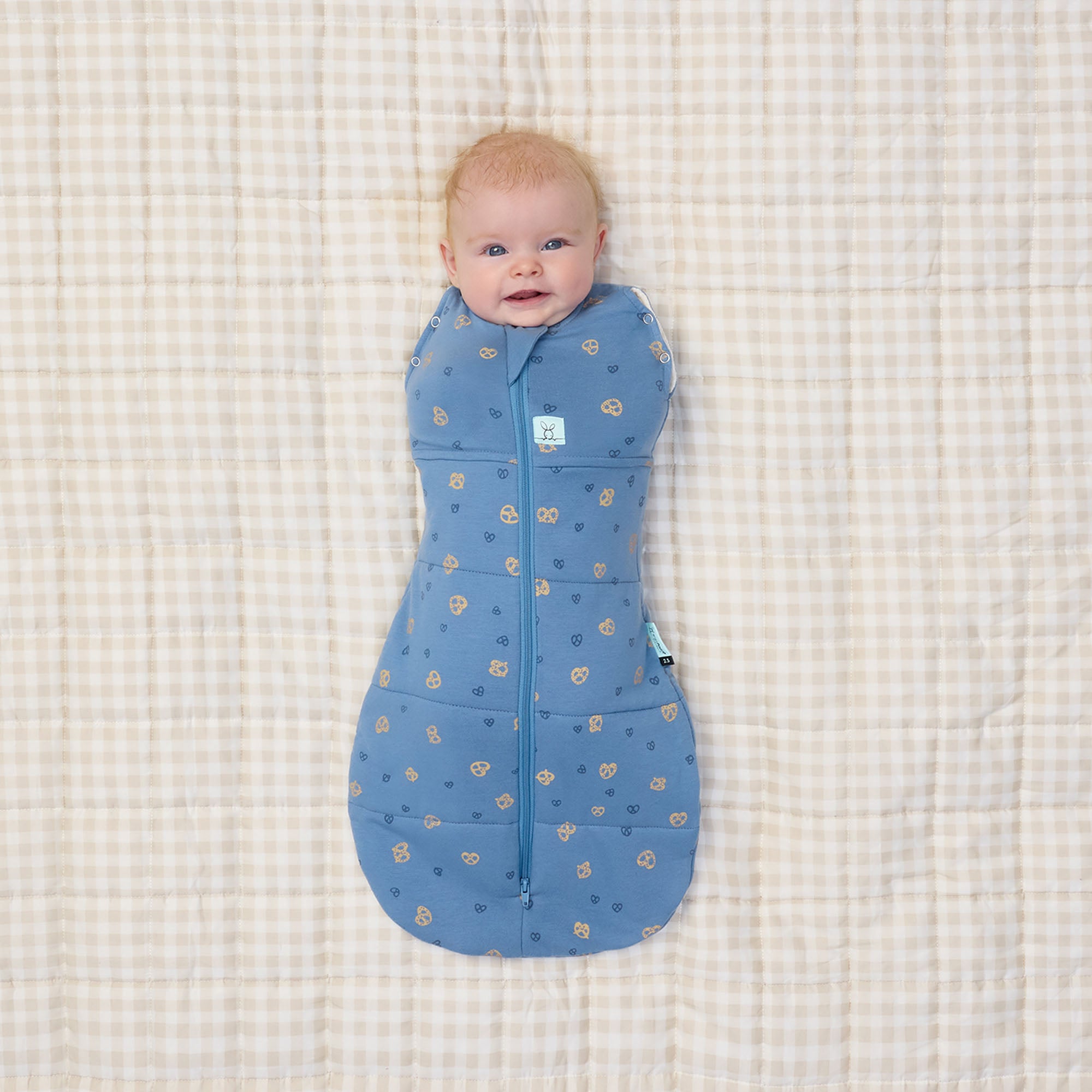Ergopouch Cocoon Swaddle Bag 3.5 Tog Petite Pretzel