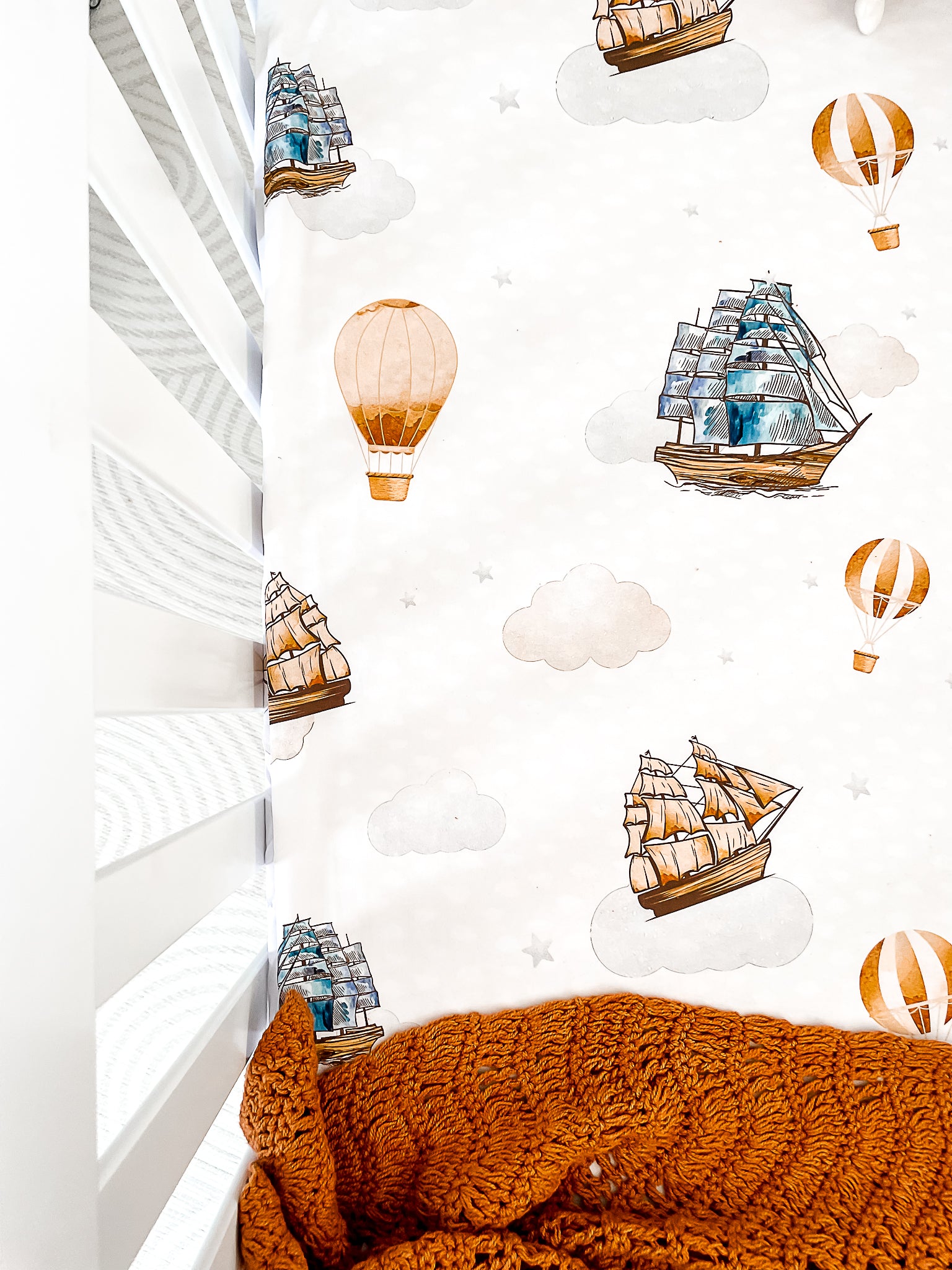 Snuggly Jacks Fitted Cot Sheet