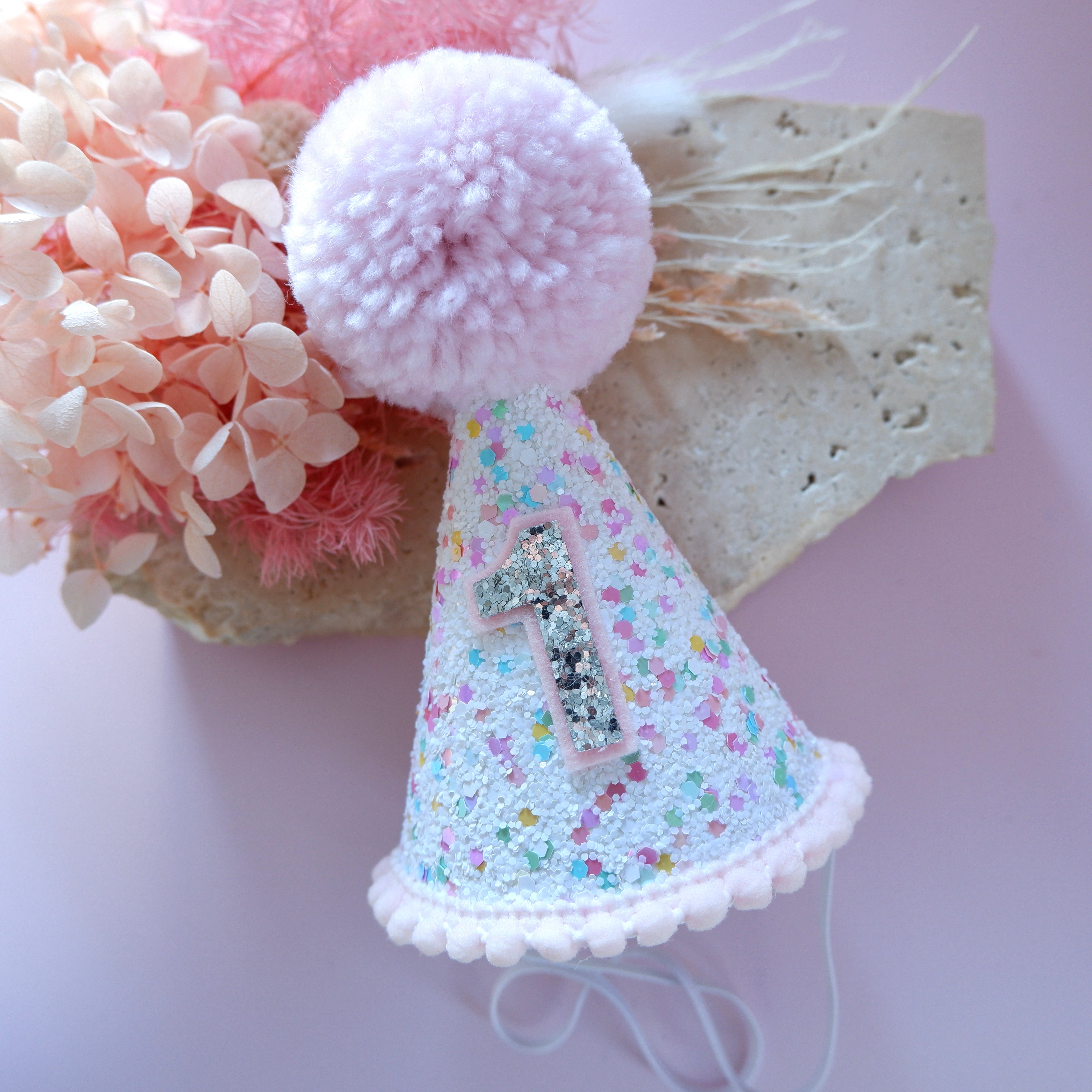 Our Little Deer Party Hat - Confetti Sprinkle