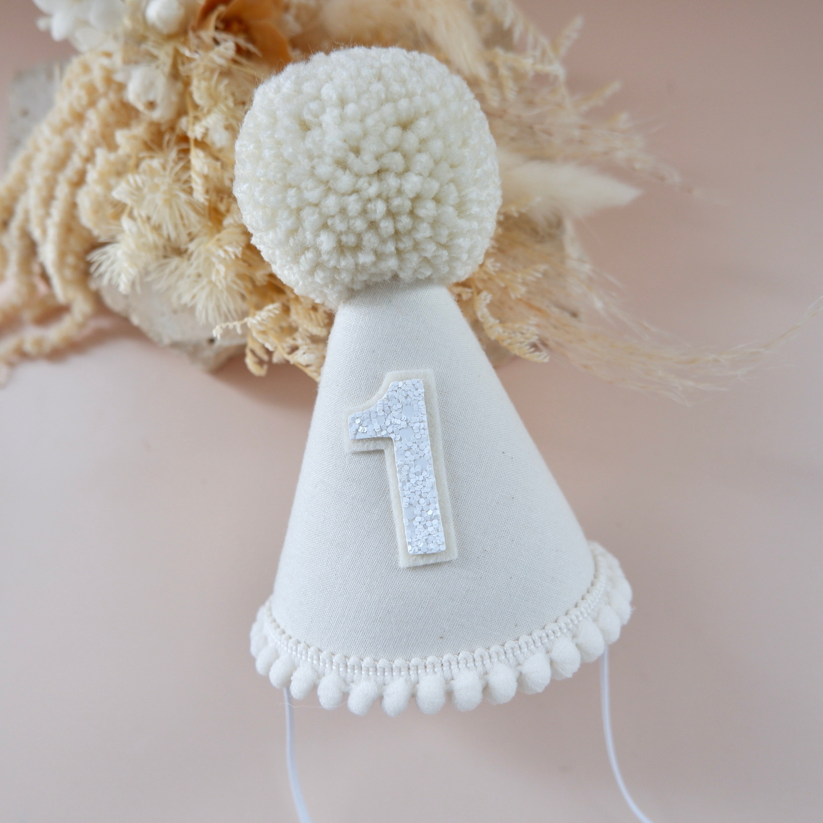 Our Little Deer Party Hat - Natural