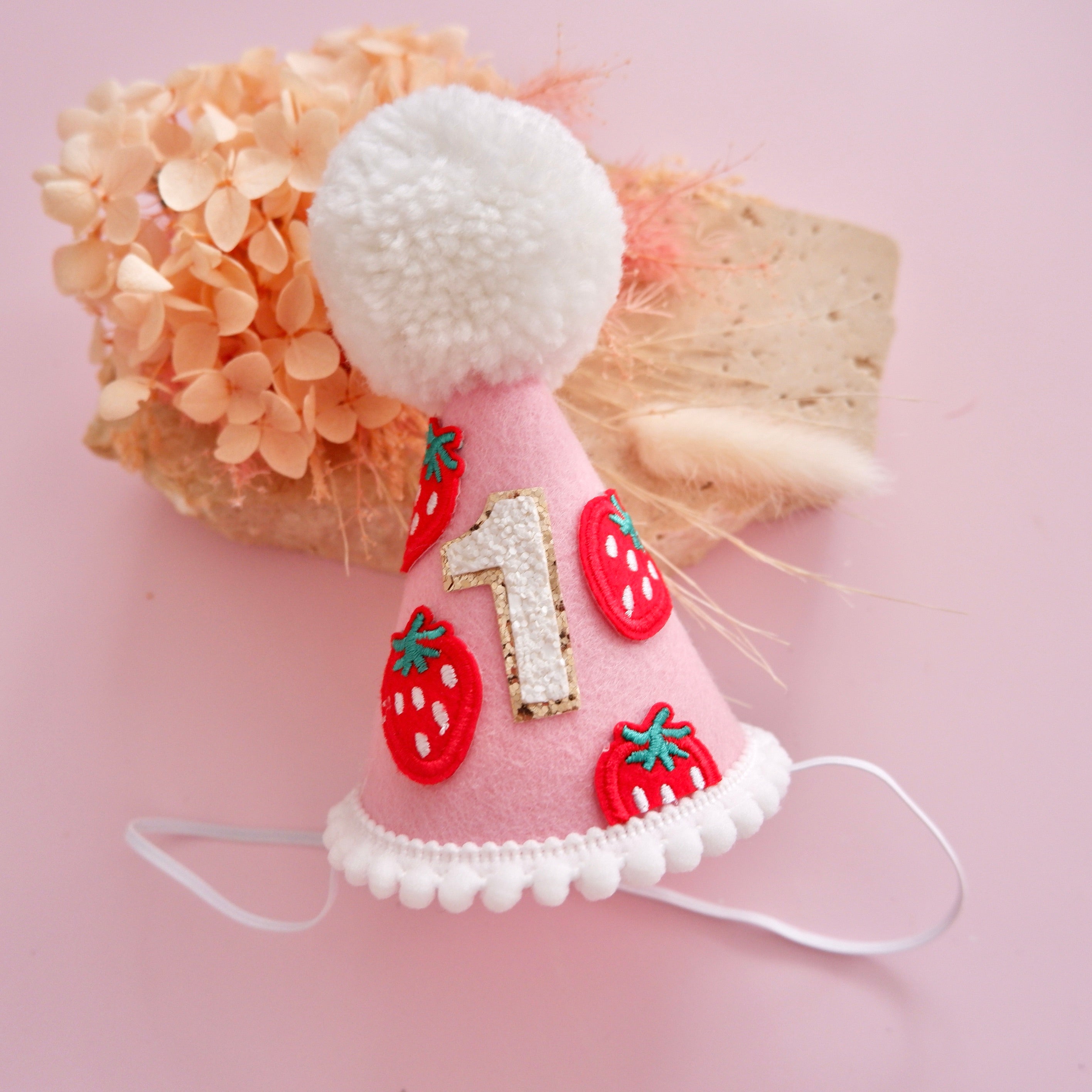 Our Little Deer Party Hat - Berry First