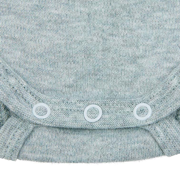 Toshi Long Sleeve Organic Bodysuit - Ice