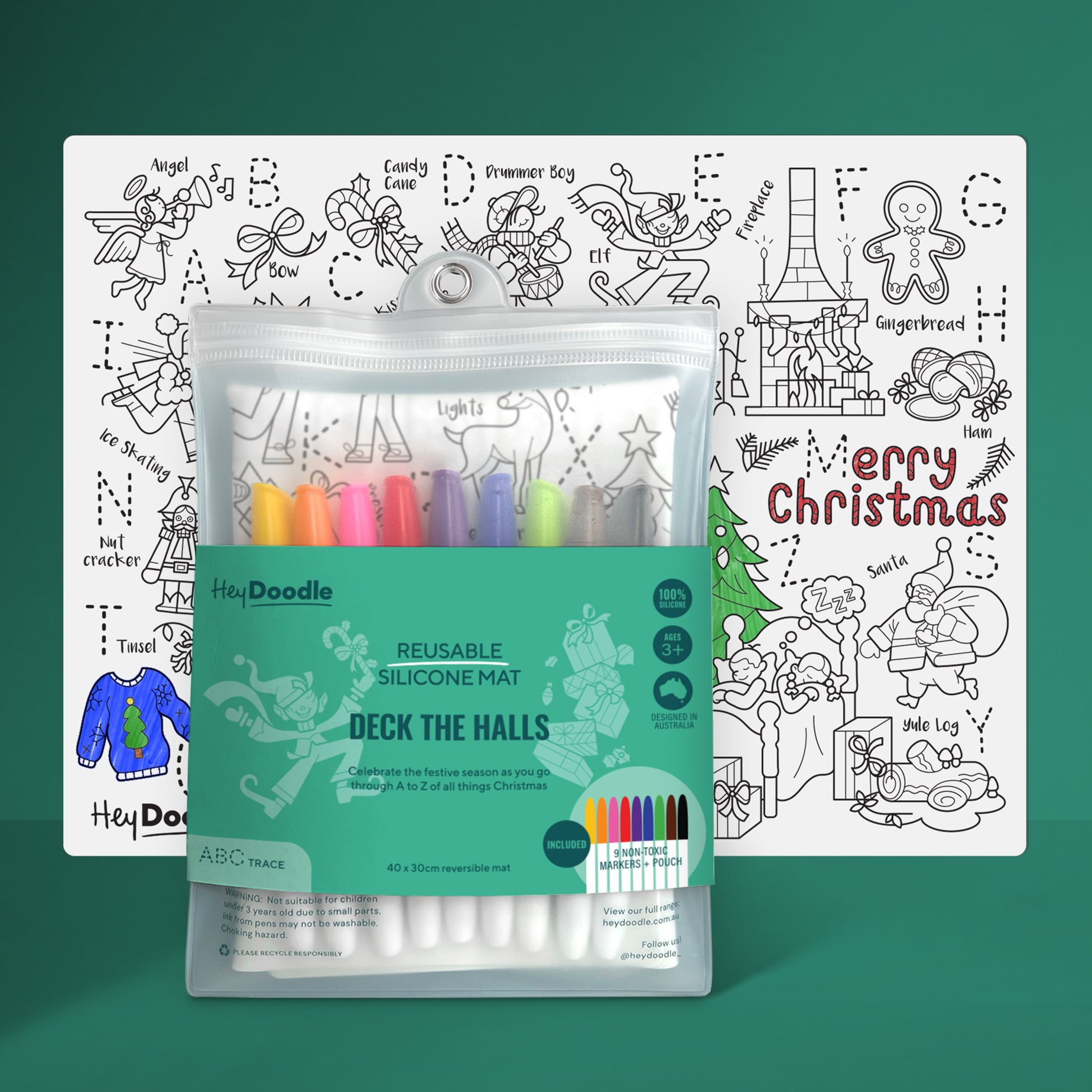 Hey Doodle - Colouring Mats