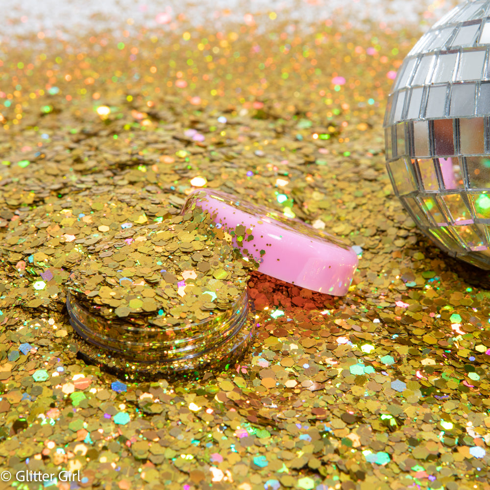 Glitter Girl Glitter - Disco Nap Gold