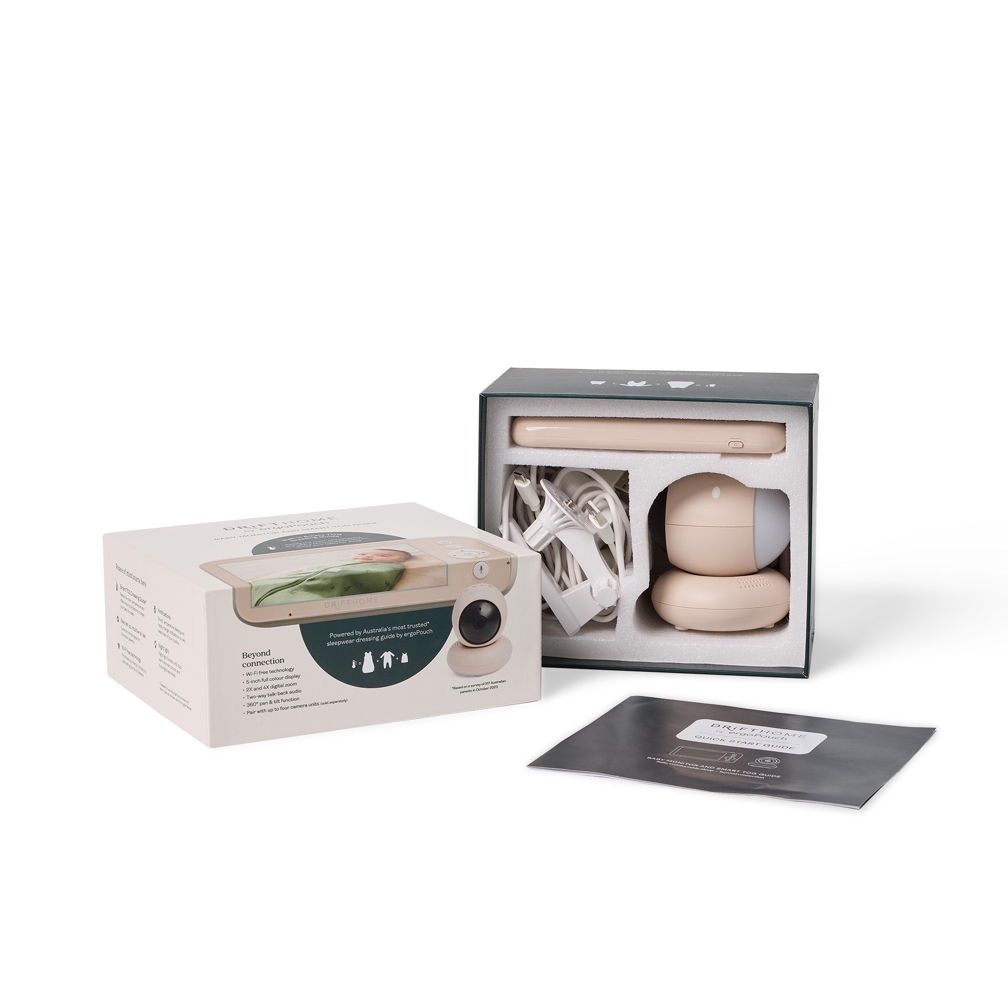 ergoPouch Drift Home Baby Monitor