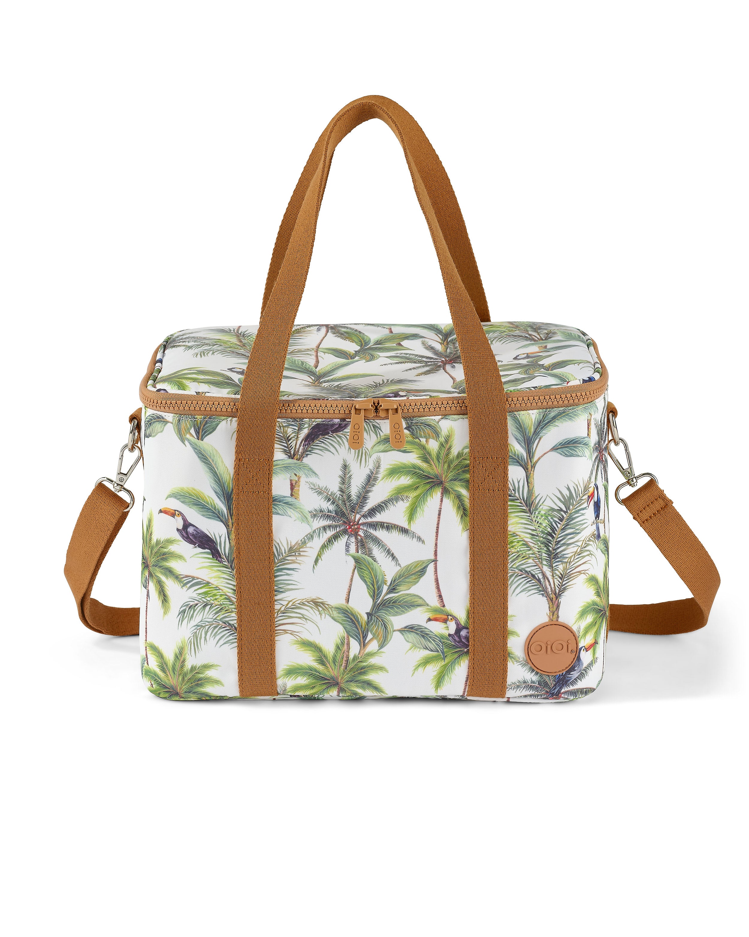 OiOi Maxi Insulated Lunch Bag - Tropical