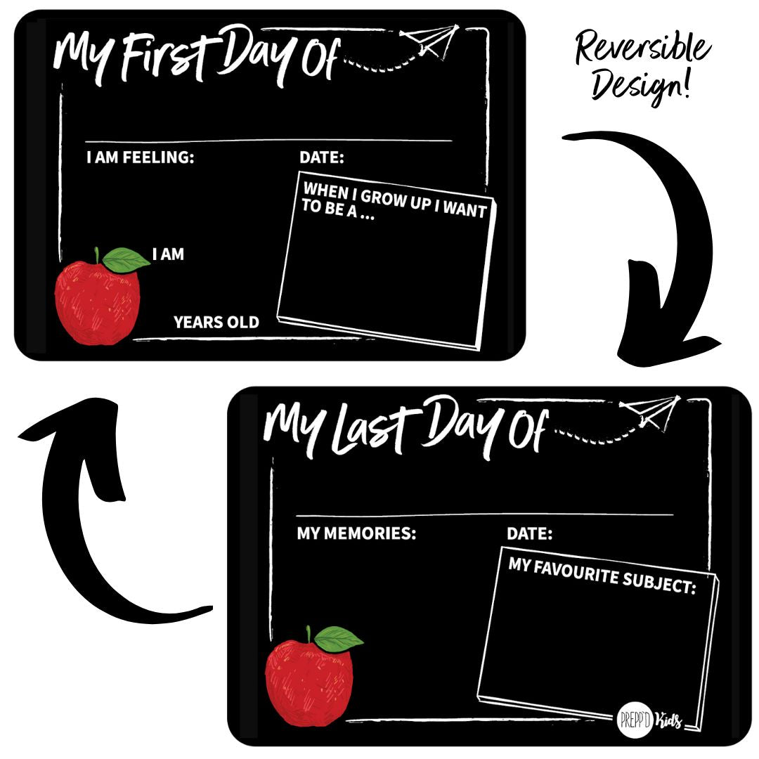 Prepp'd Kids My First Day Of School (apple)
