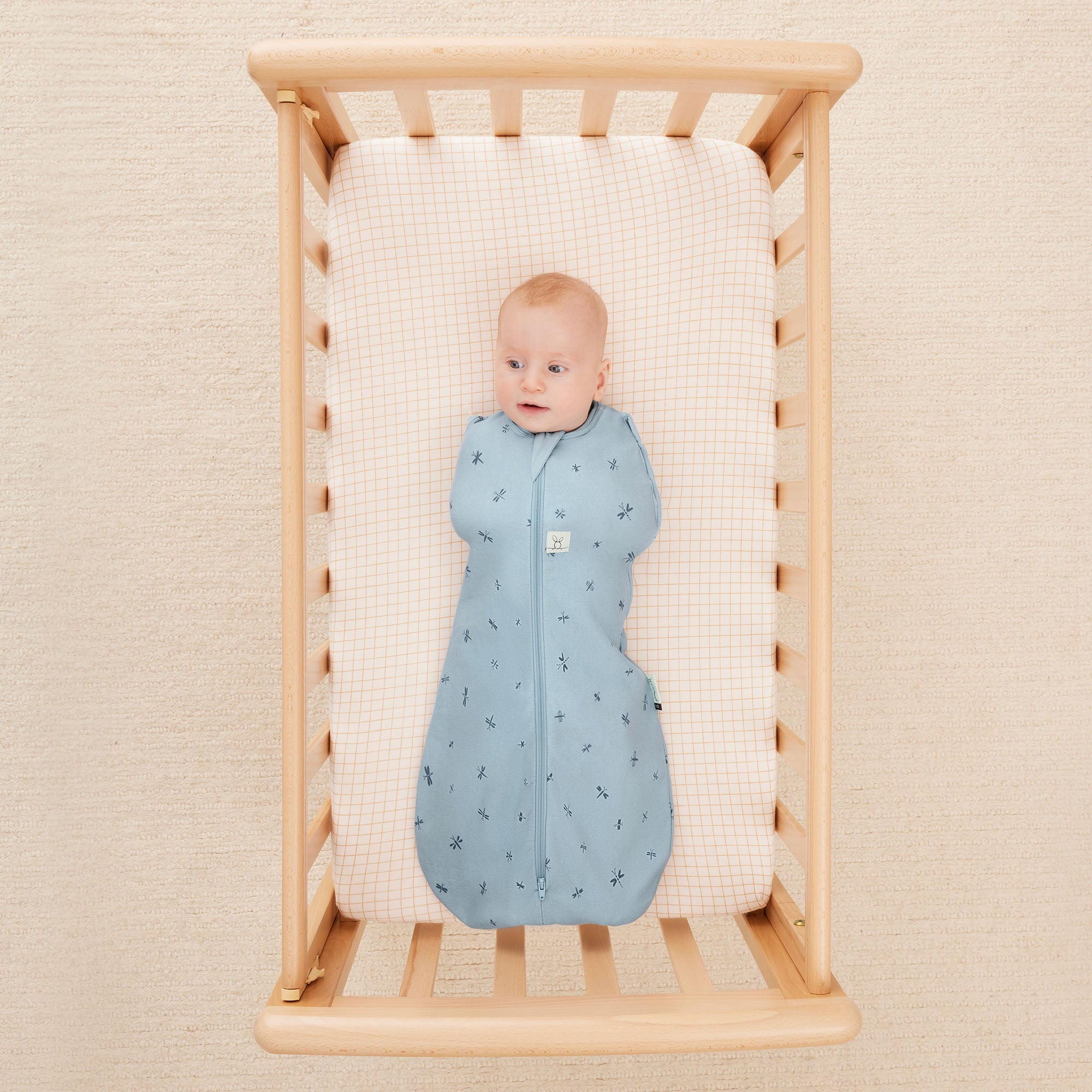 Ergopouch Fitted 2 In 1 Waterproof Sheet - Bassinet