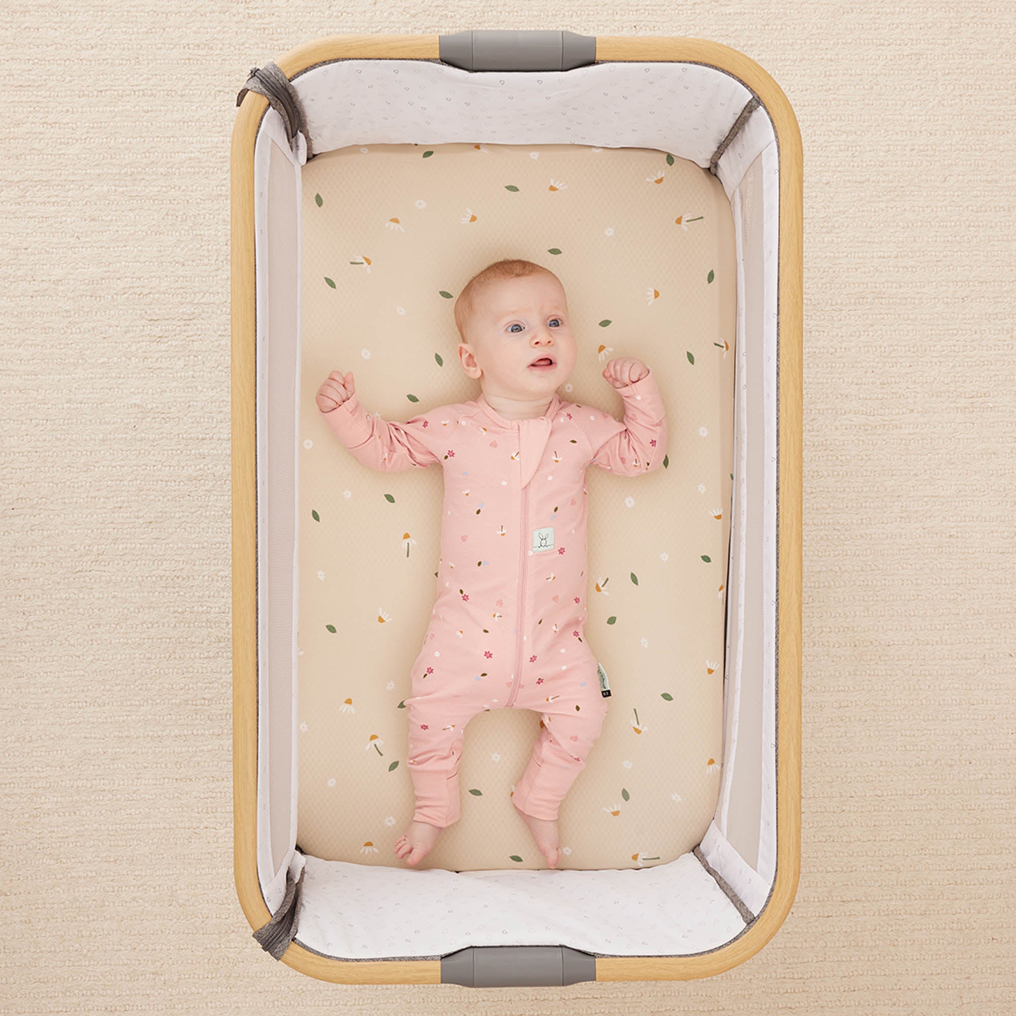 Ergopouch Fitted 2 In 1 Waterproof Sheet - Bassinet