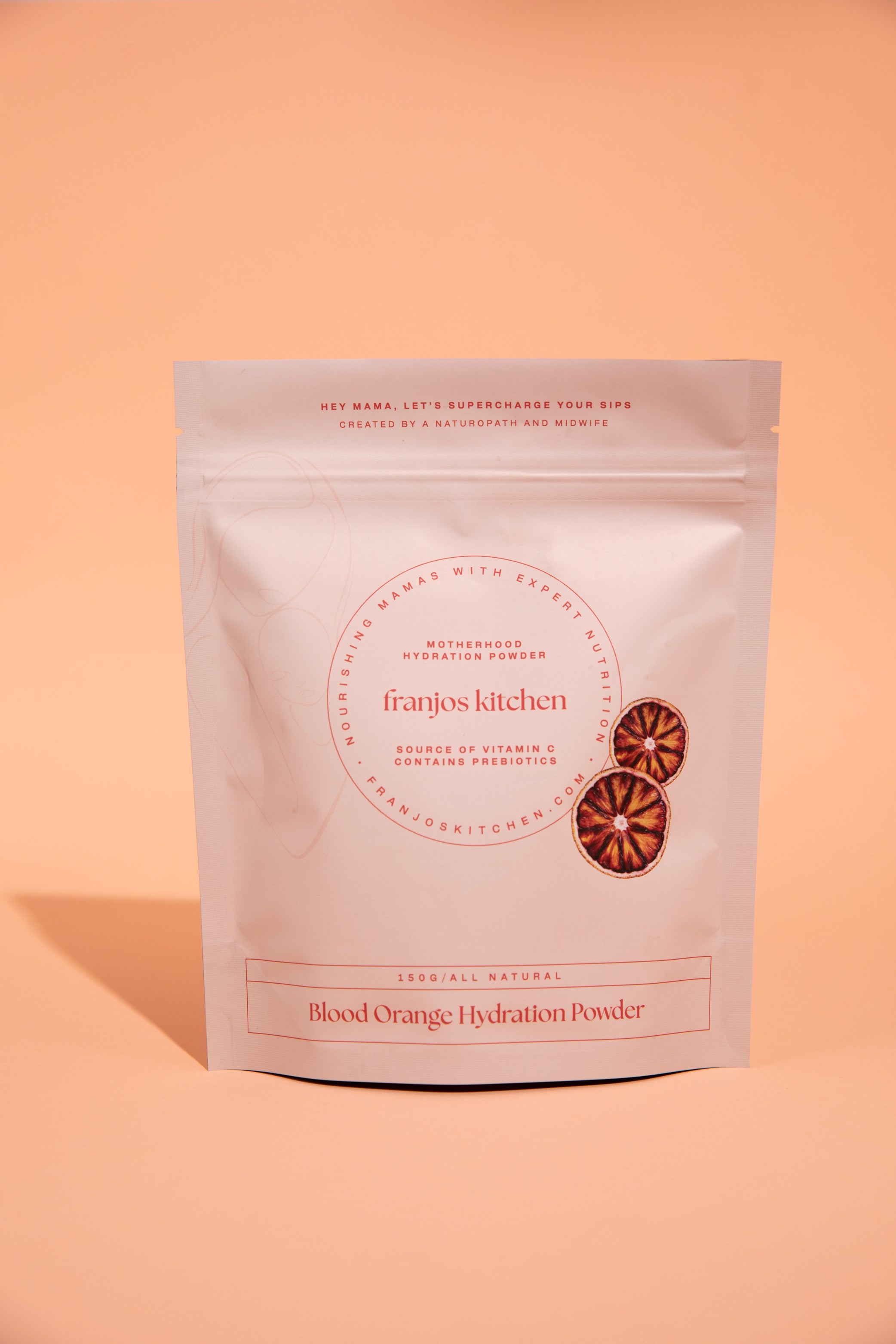 Franjo's Kitchen Blood Orange Motherhood Hydration 150g