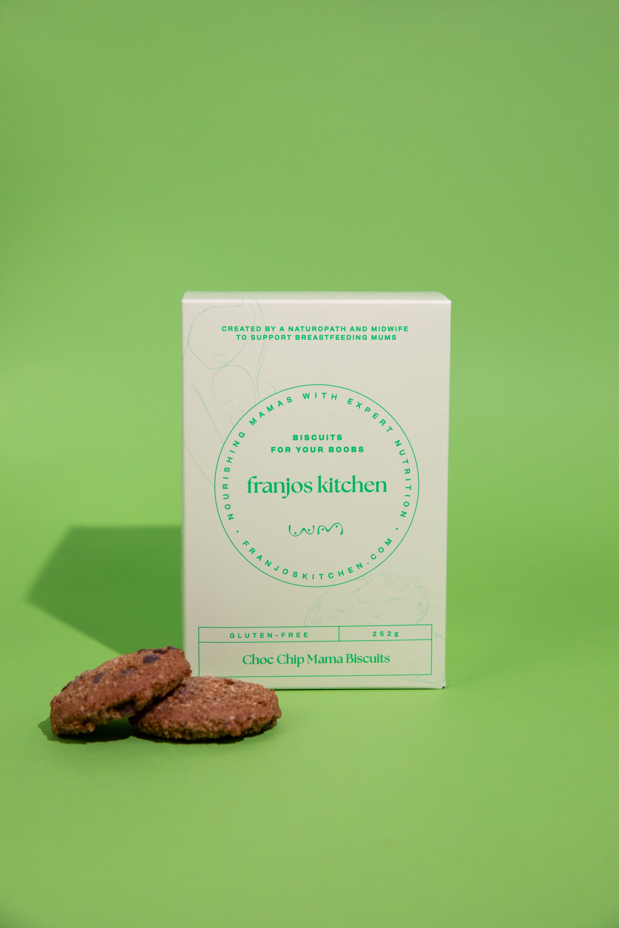 Franjo's Kitchen Choc Chip Mama Biscuits - Gluten Free